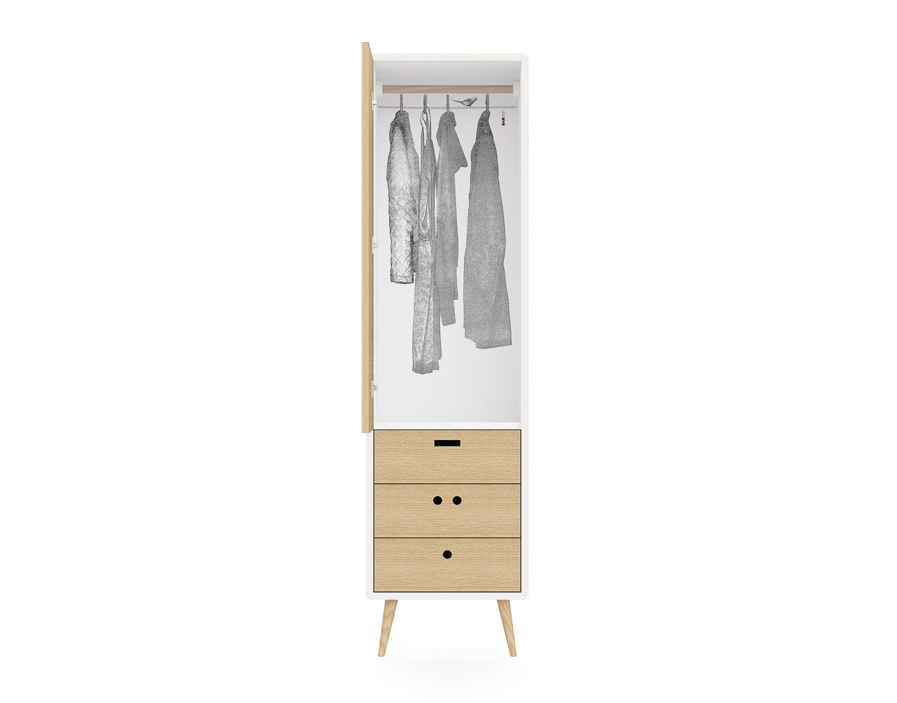 personification，interest，furniture，Home Furnishing，Lockers，Coat rack，wardrobe，
