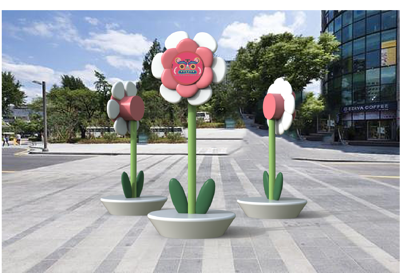 Chinese Rose，Interactive device，Mechanical interaction，