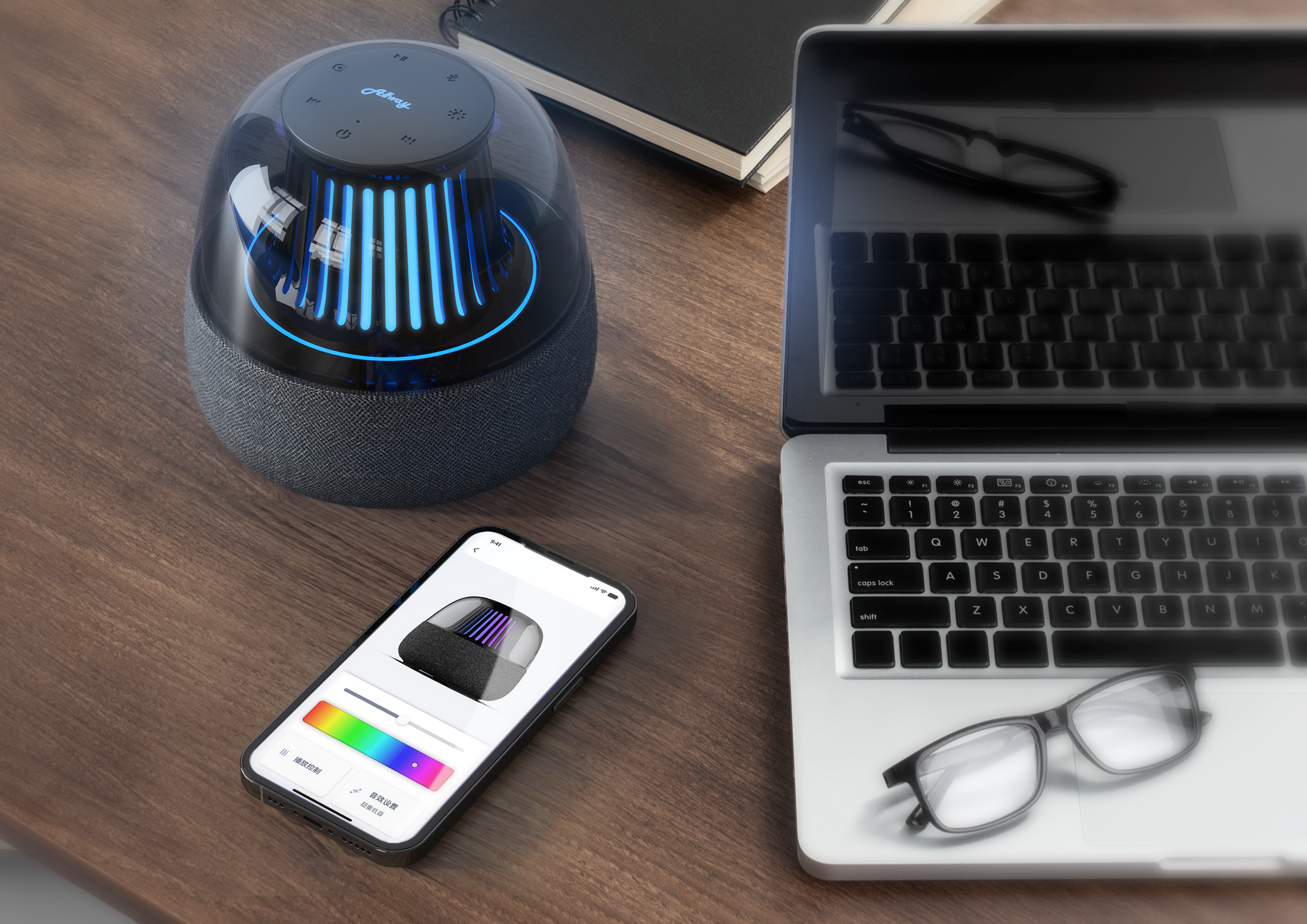 Portable Bluetooth speaker，