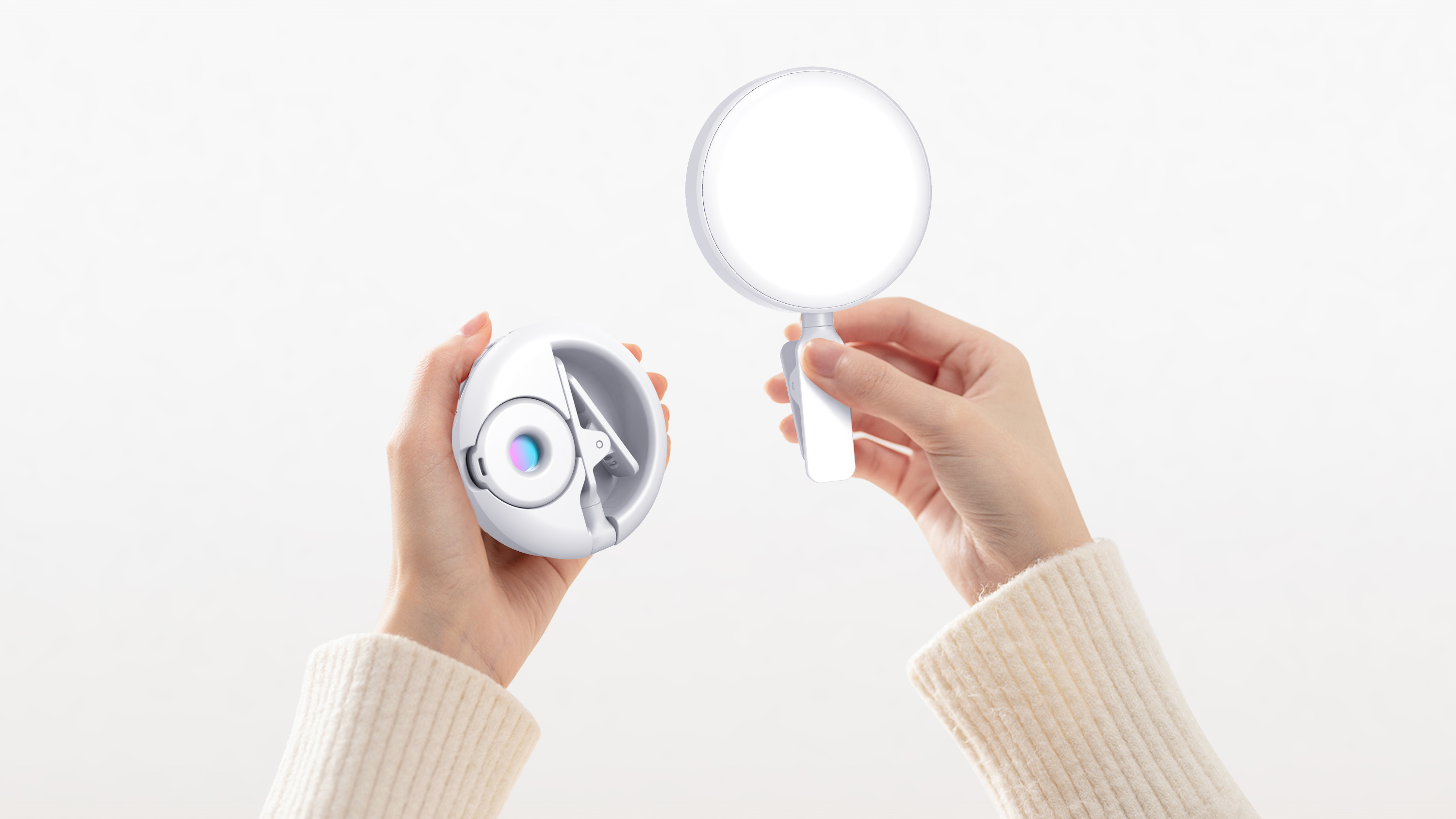 Supplementary light and anti-peeping detector，