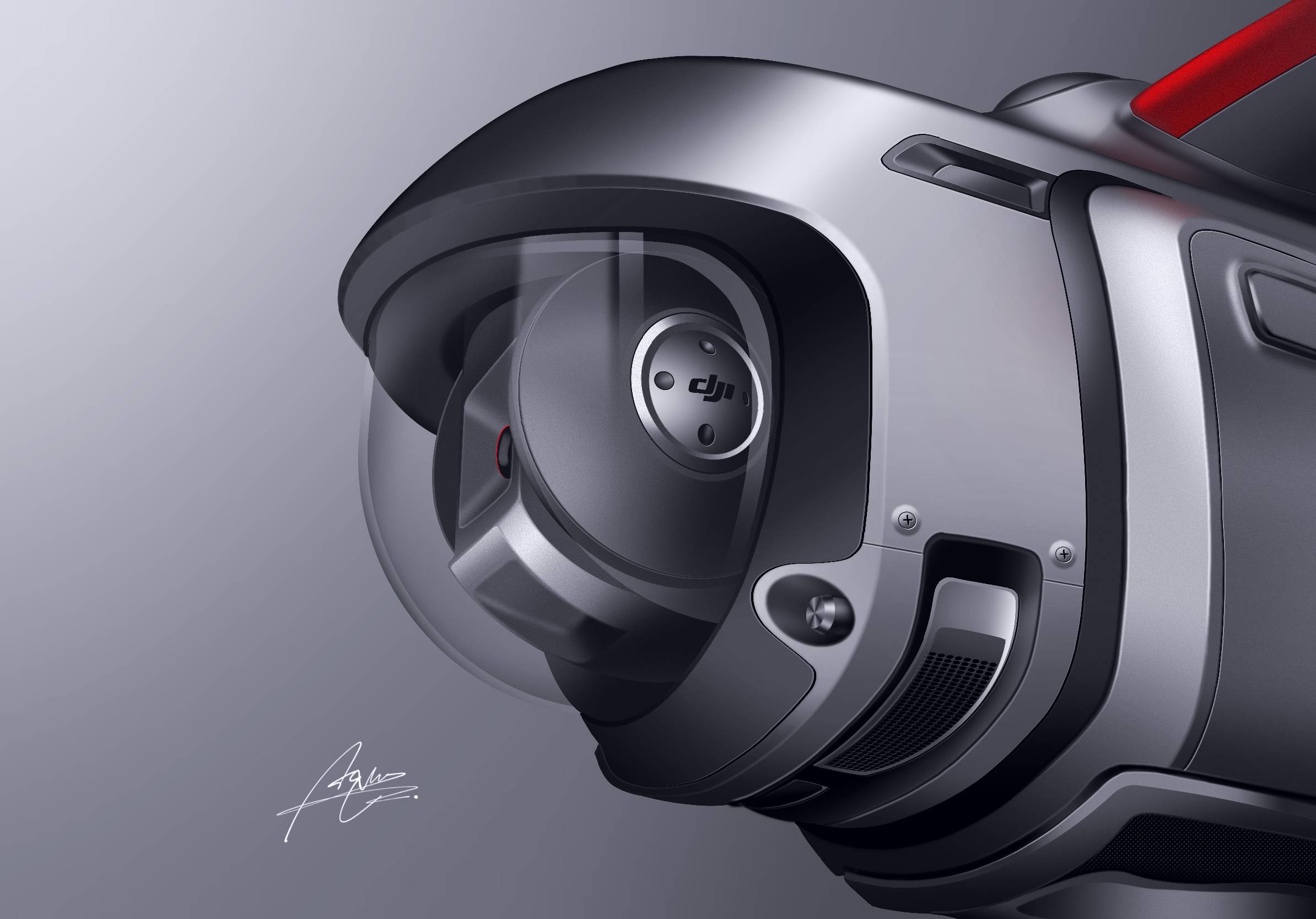 Procreate，industrial design，Ubee ，