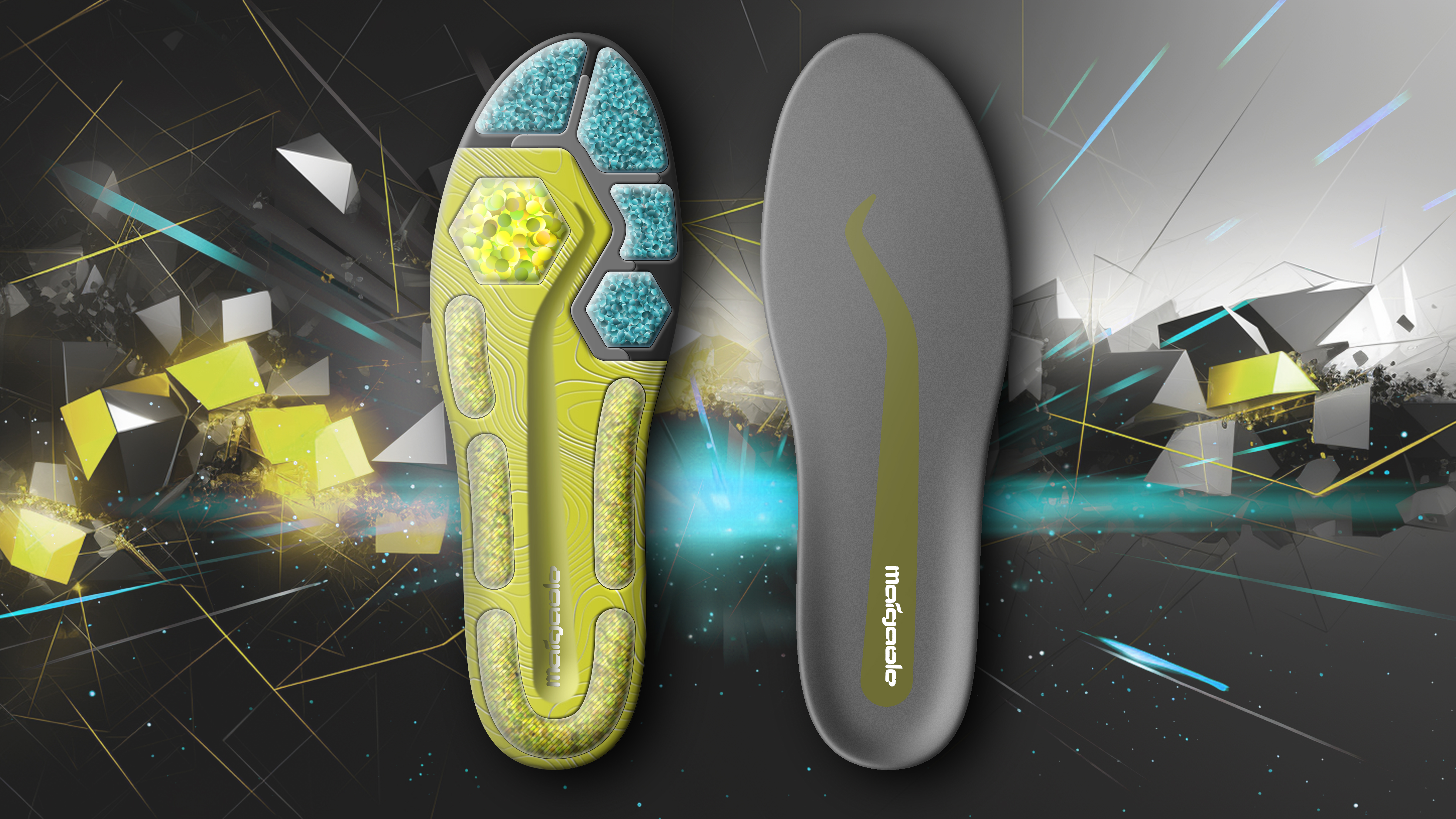 shoes，Insole，motion，buffer，Graphic Artist Designer，