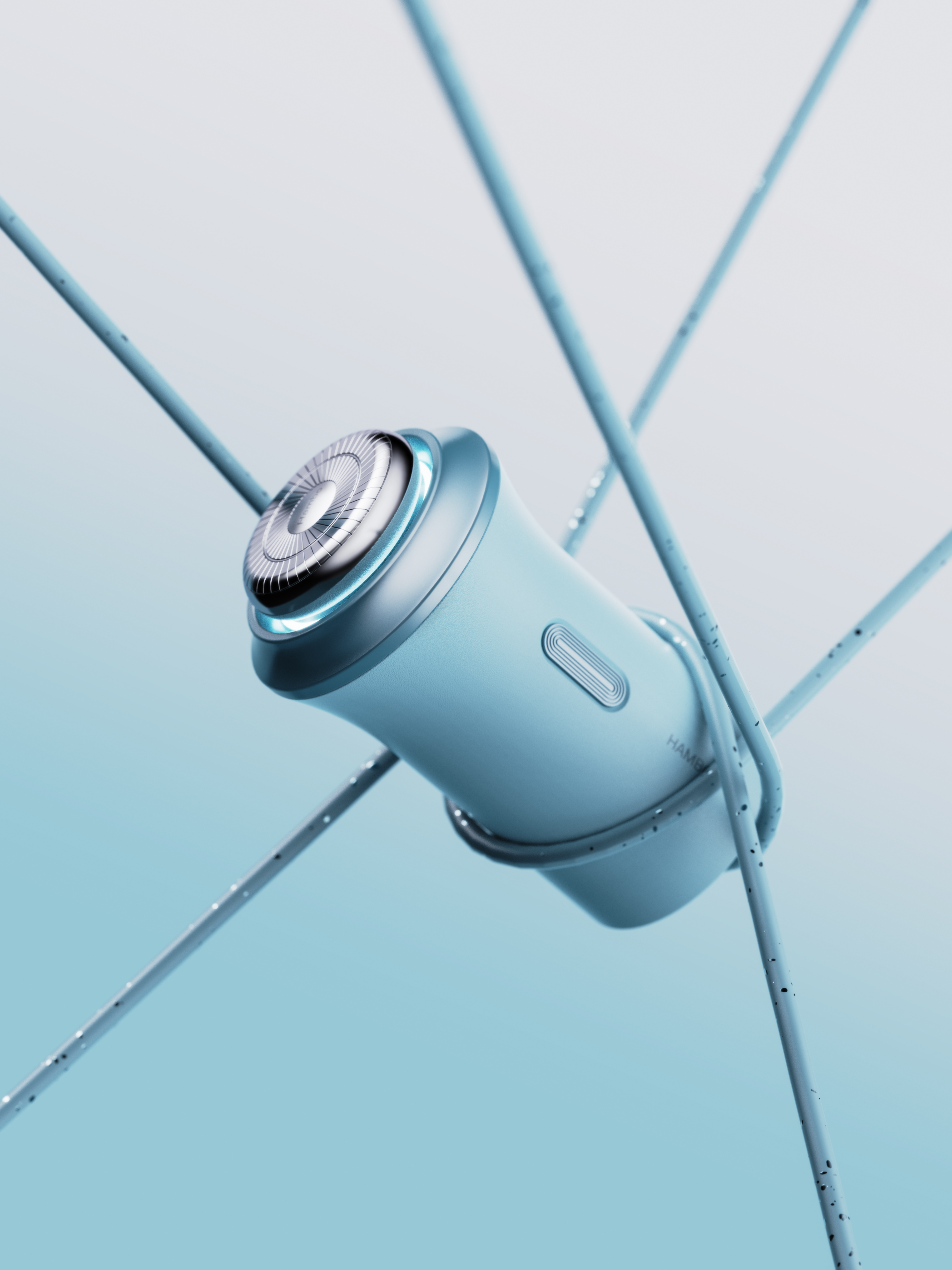 razor，fashion，Bamboo，Gradual change，transparent，mirror，