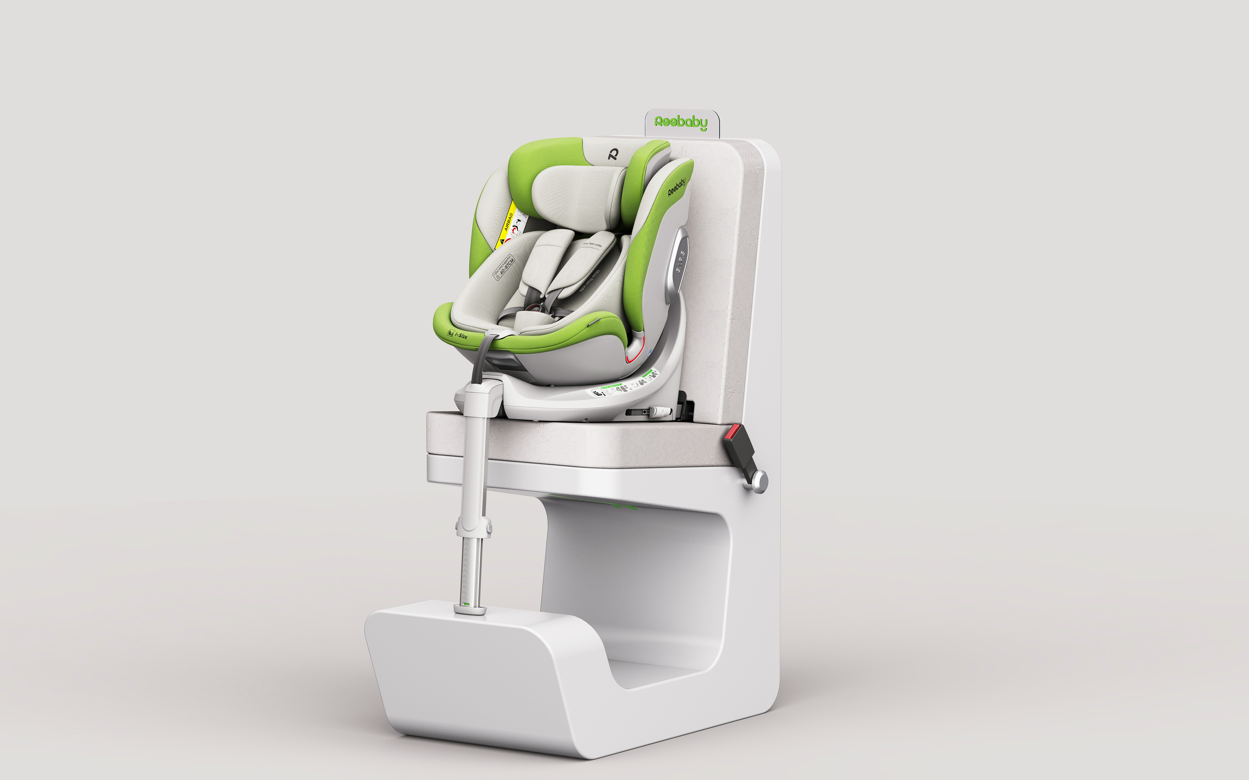 Safety seat，Child mother and baby，Maternal and infant products，Product rendering，E-commerce details，3D rendering，vehicle-use child safety seats，