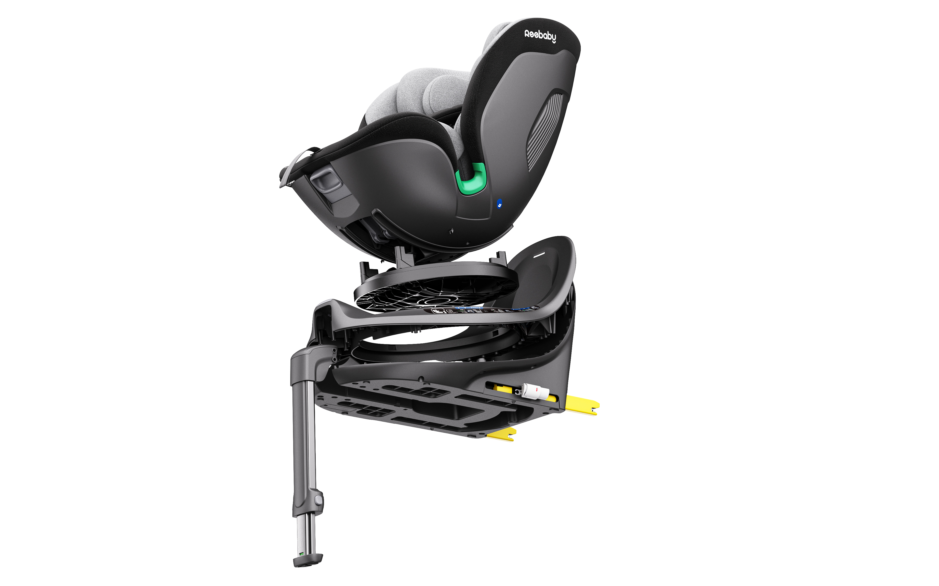 Safety seat，Child mother and baby，Maternal and infant products，Product rendering，E-commerce details，3D rendering，vehicle-use child safety seats，