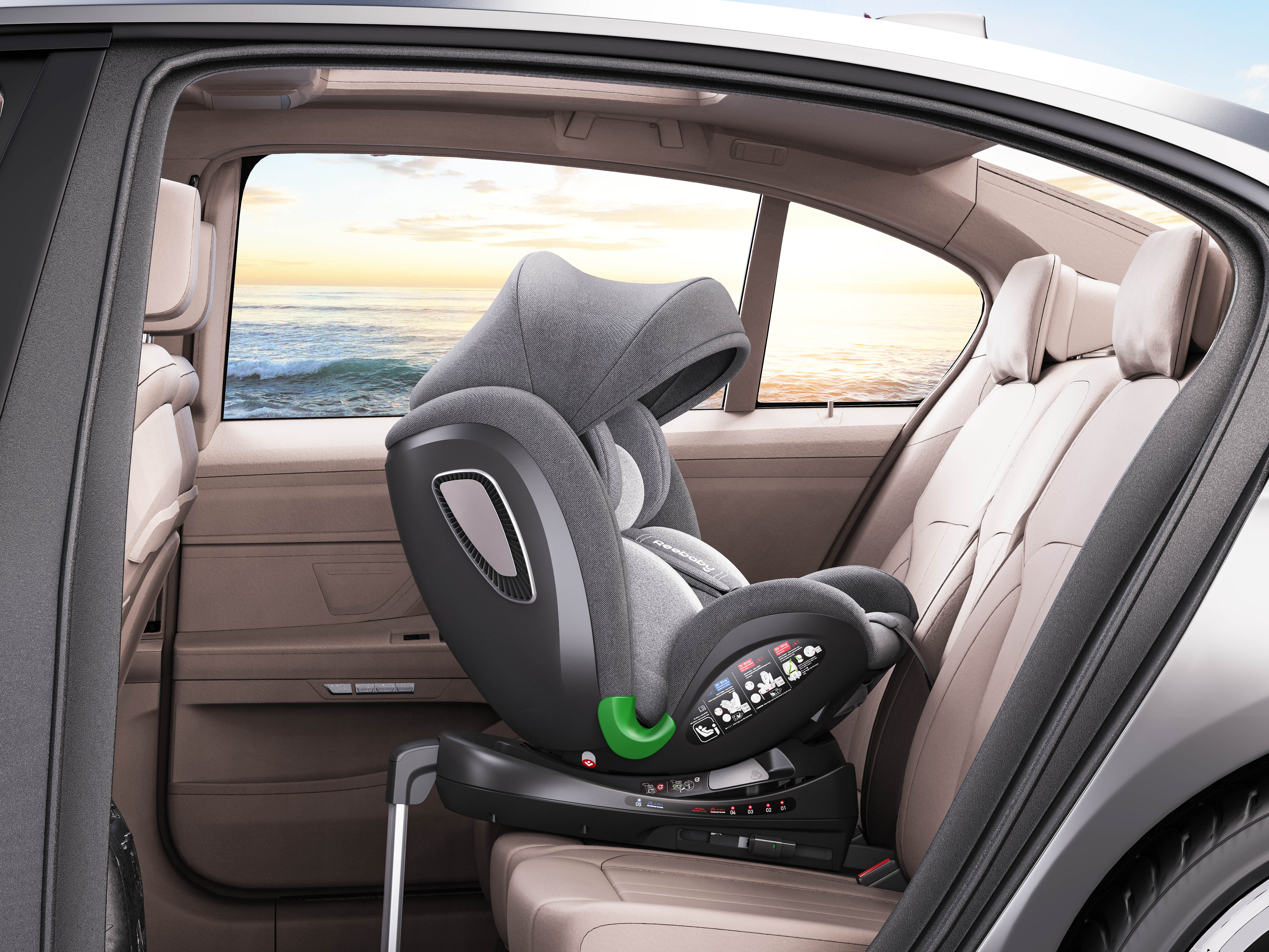 Safety seat，Child mother and baby，Maternal and infant products，Product rendering，E-commerce details，3D rendering，vehicle-use child safety seats，