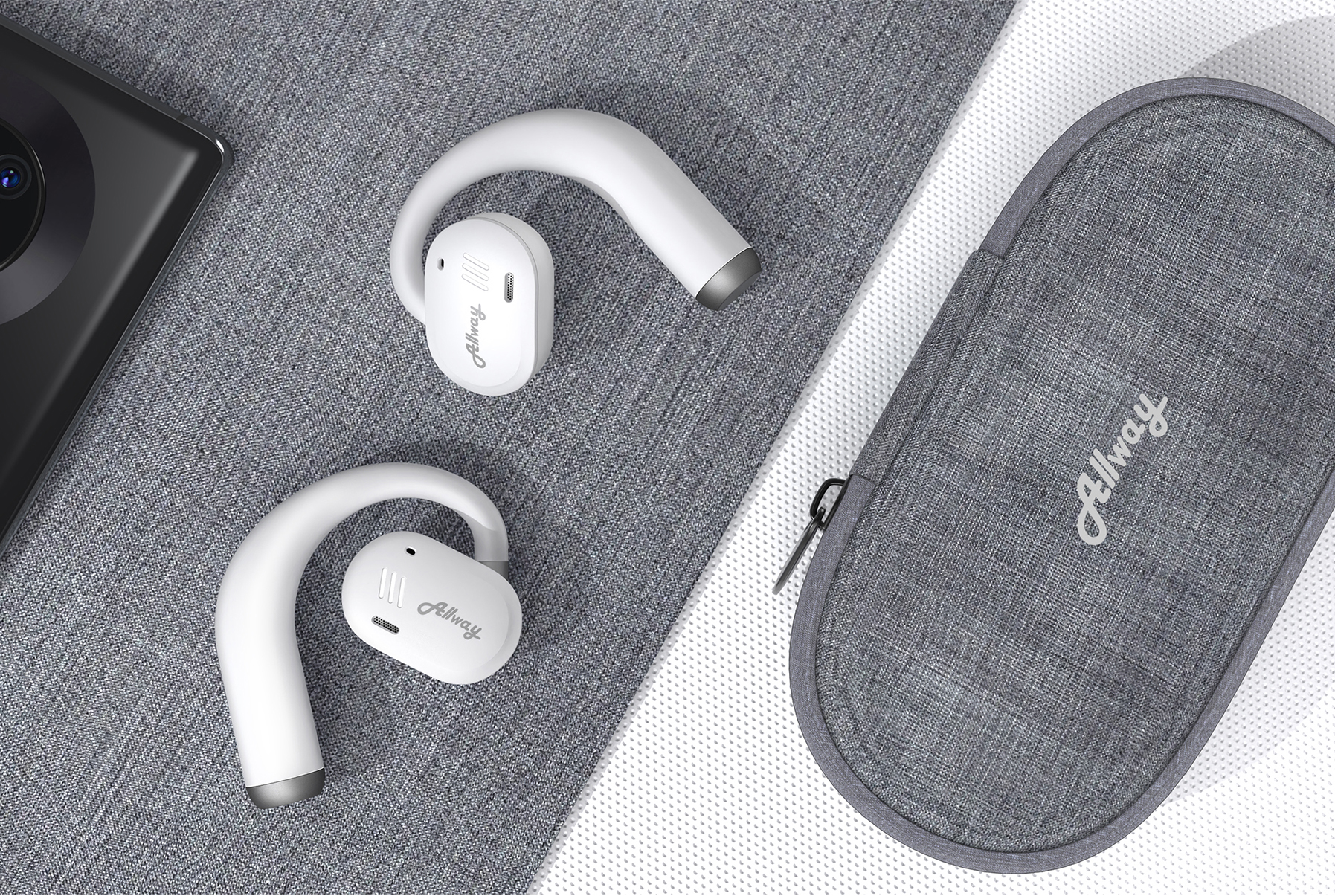 headset，Open type，Hanging Ear，