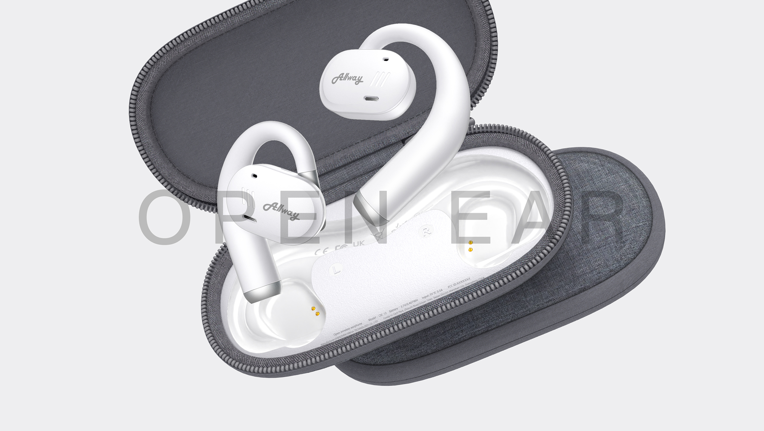 headset，Open type，Hanging Ear，