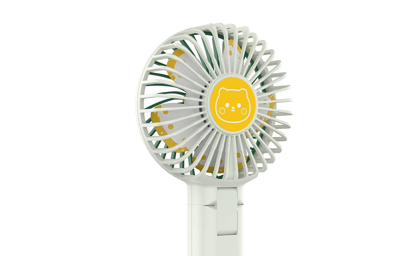 Small fan，modeling，Keyshot rendering，