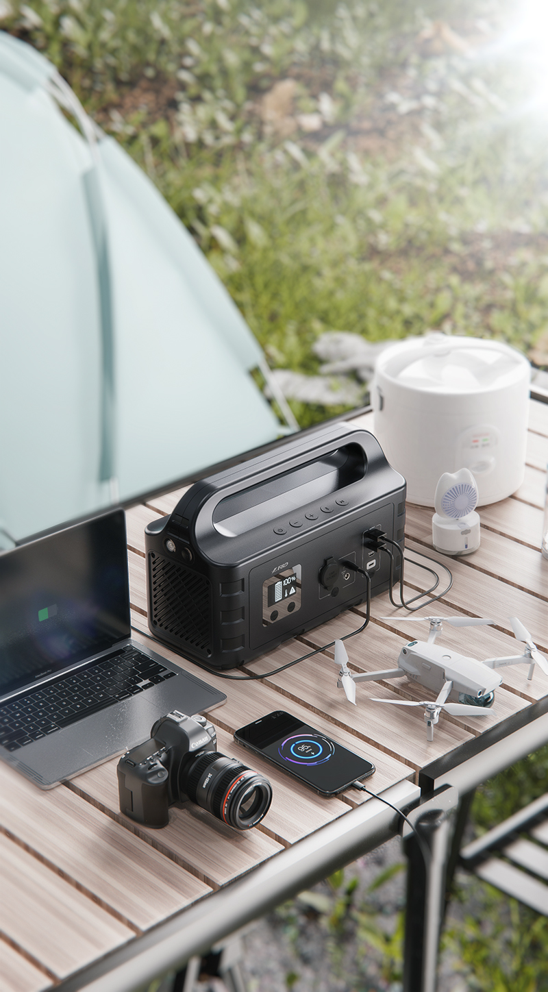 Energy storage，outdoors，loudspeaker box，Render，