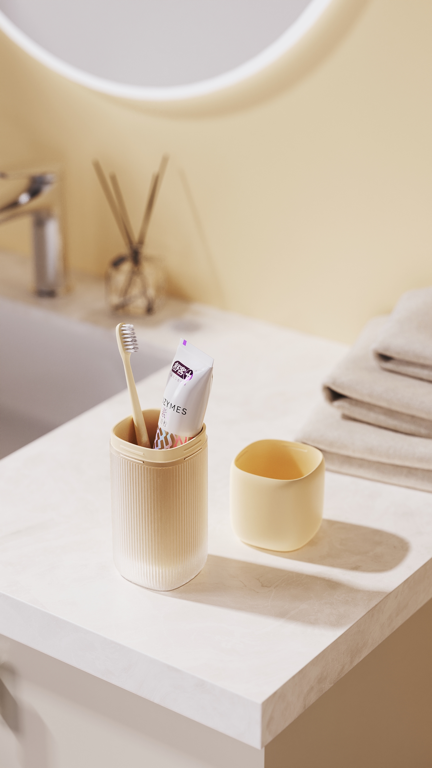 Daily Necessities，Toothbrush cup，