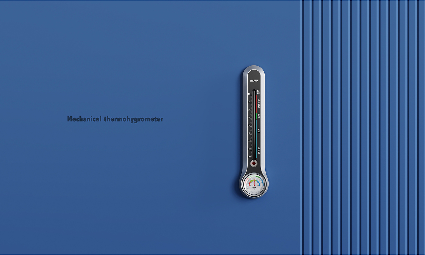 Temperature and humidity meter，Wall-mounted psychrometer，