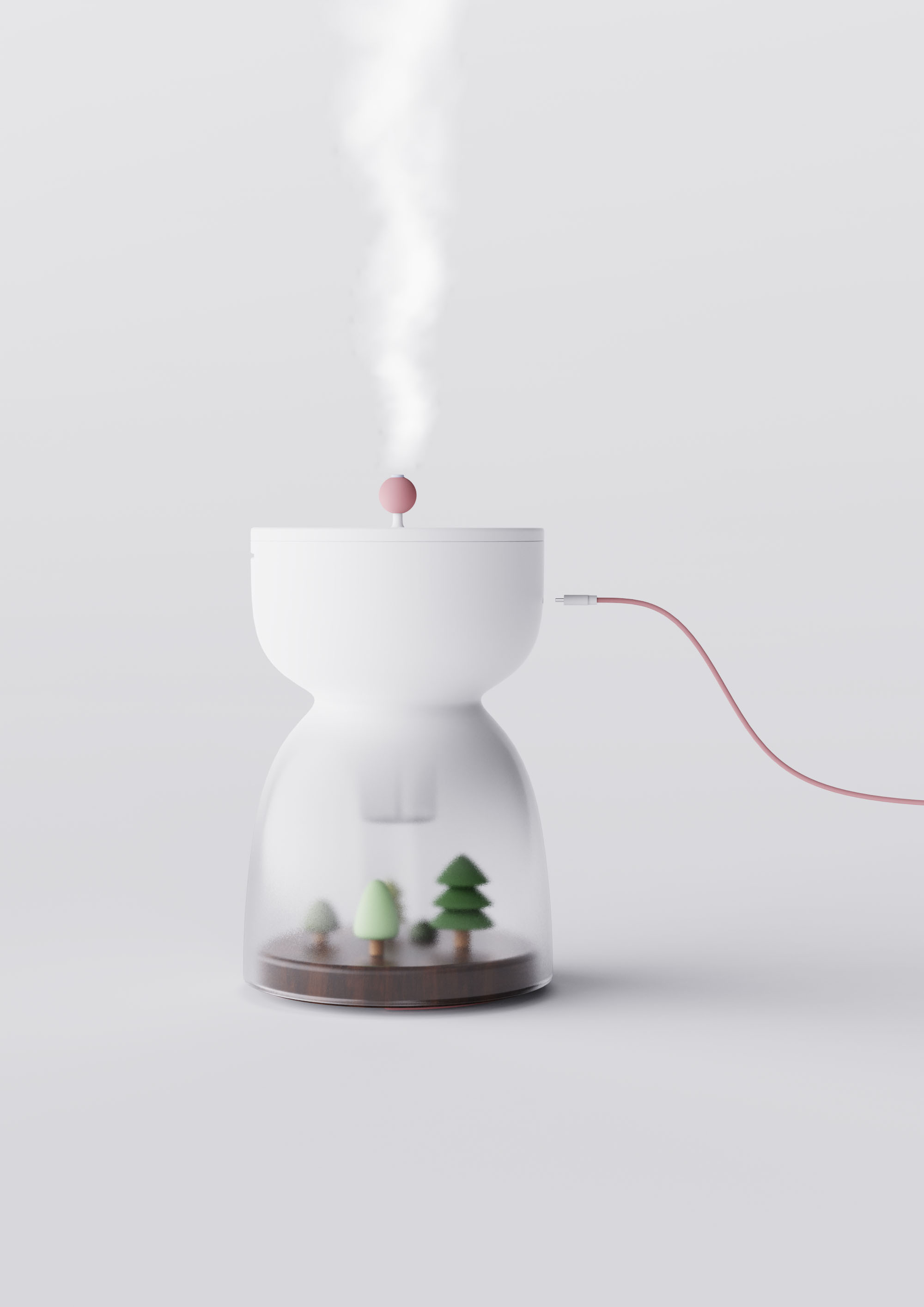 Aromatherapy, diffuser, white，