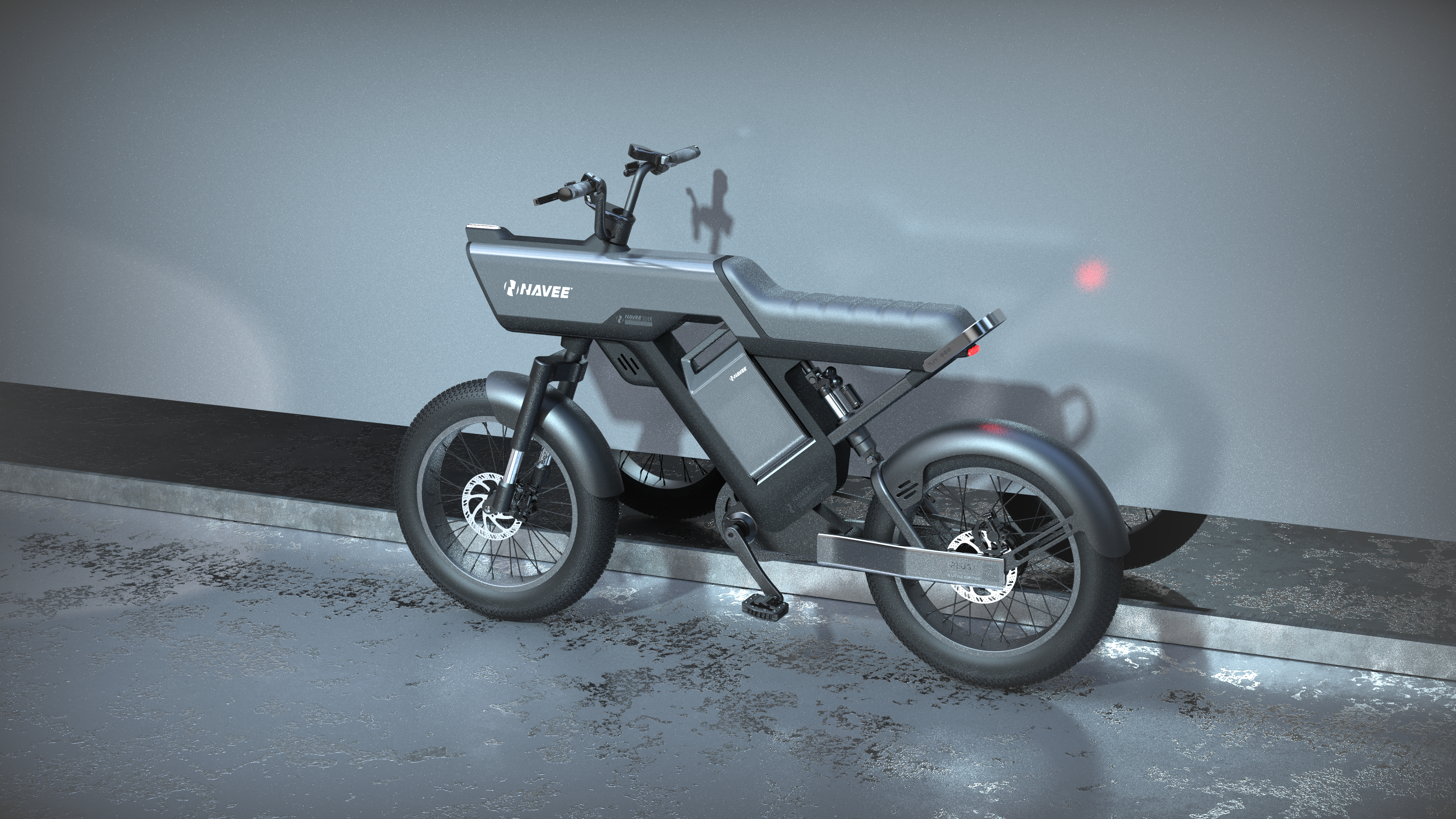 eBIKE，wide tire car，North America ebike，Travel，dogcart，Electric two wheeled vehicle，gun，