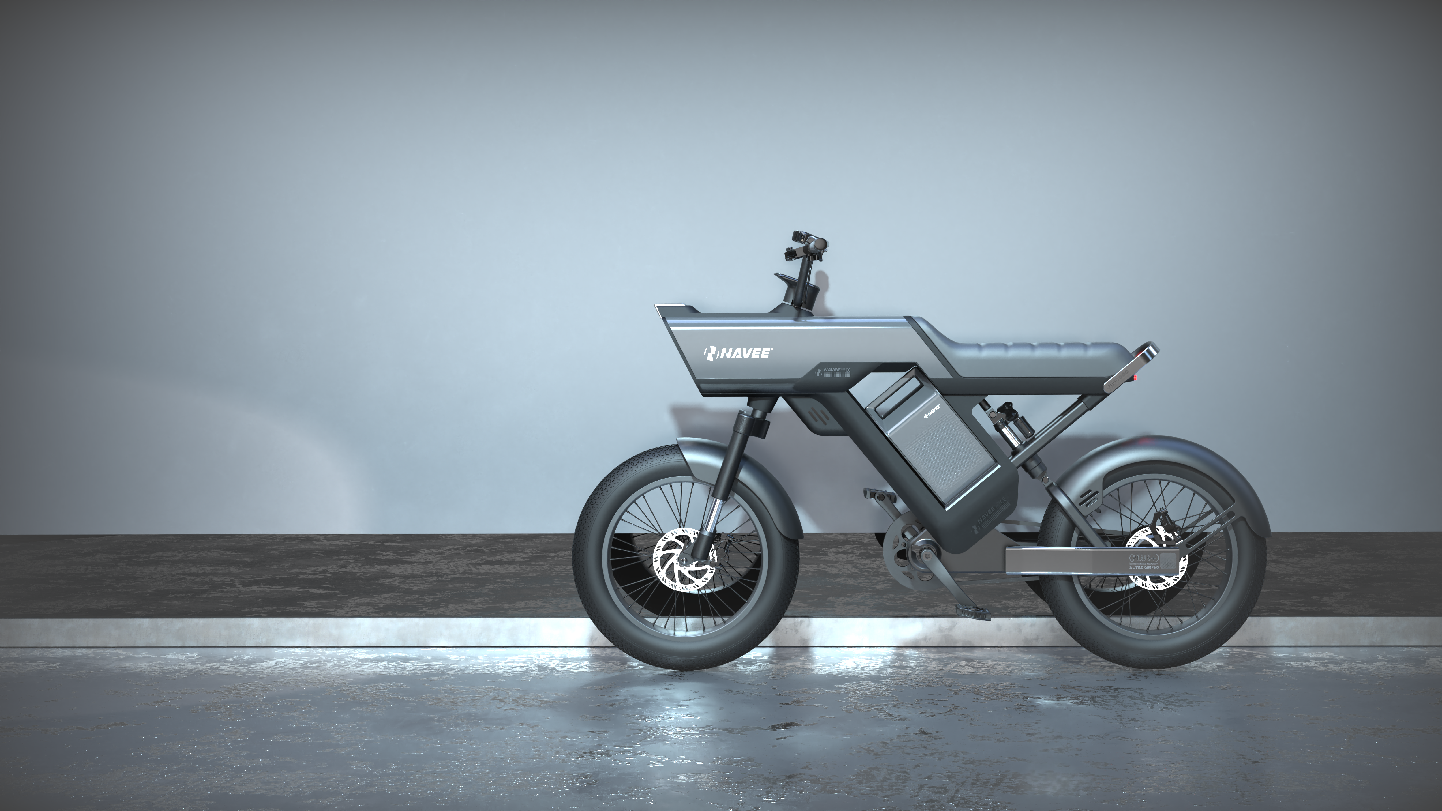 eBIKE，wide tire car，North America ebike，Travel，dogcart，Electric two wheeled vehicle，gun，