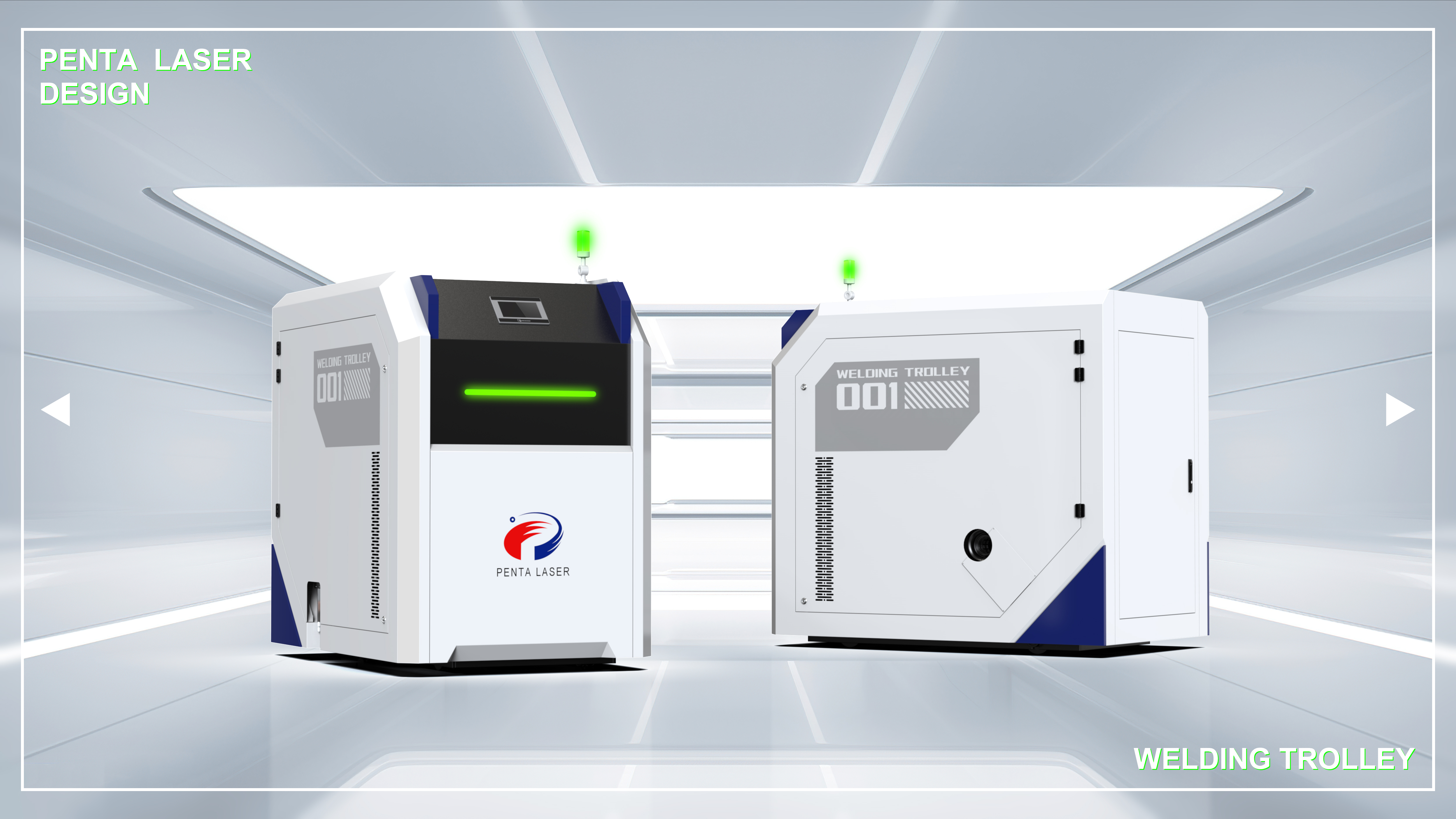 Welding trolley (laser hybrid welding)，