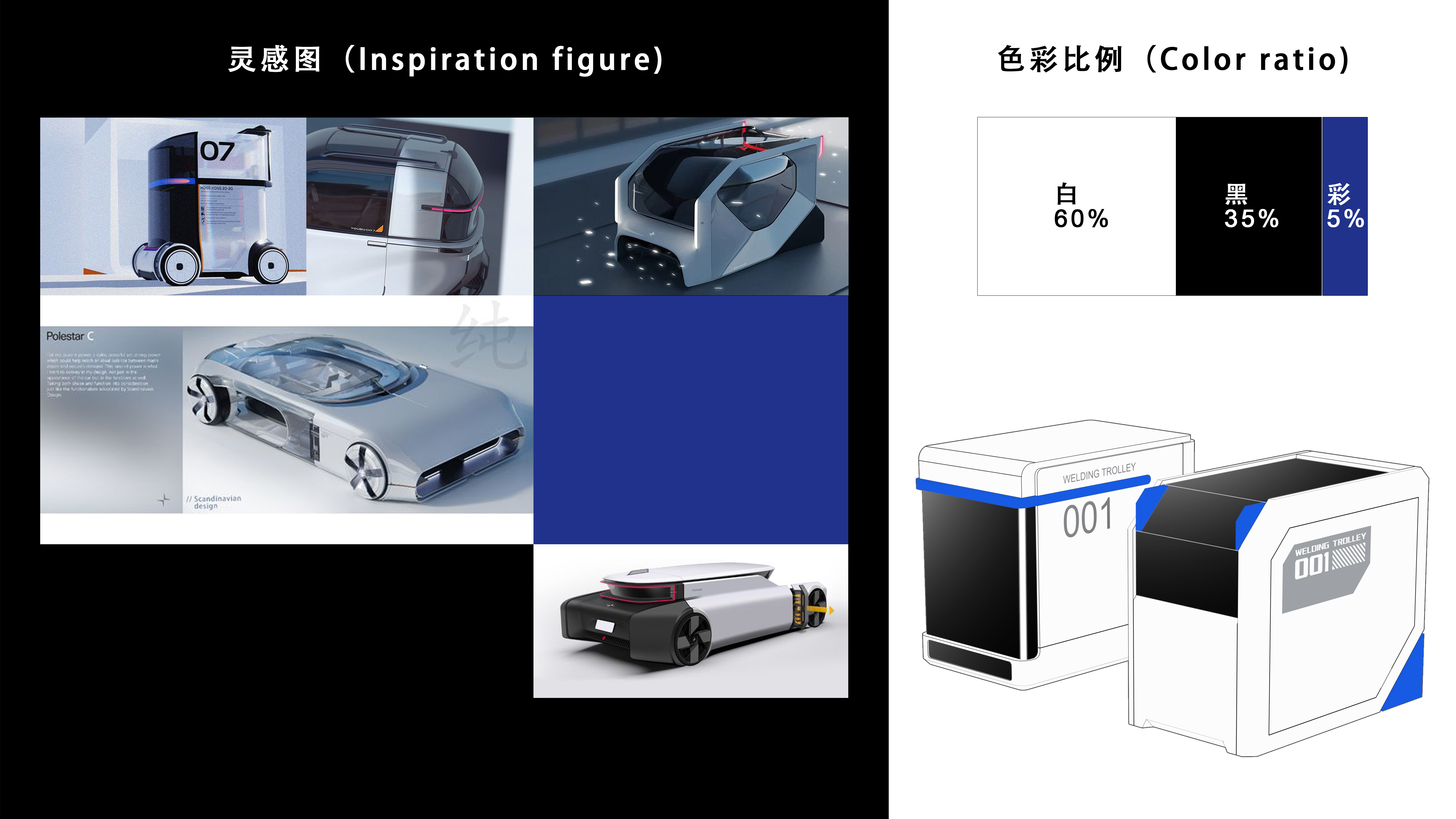 Welding trolley (laser hybrid welding)，