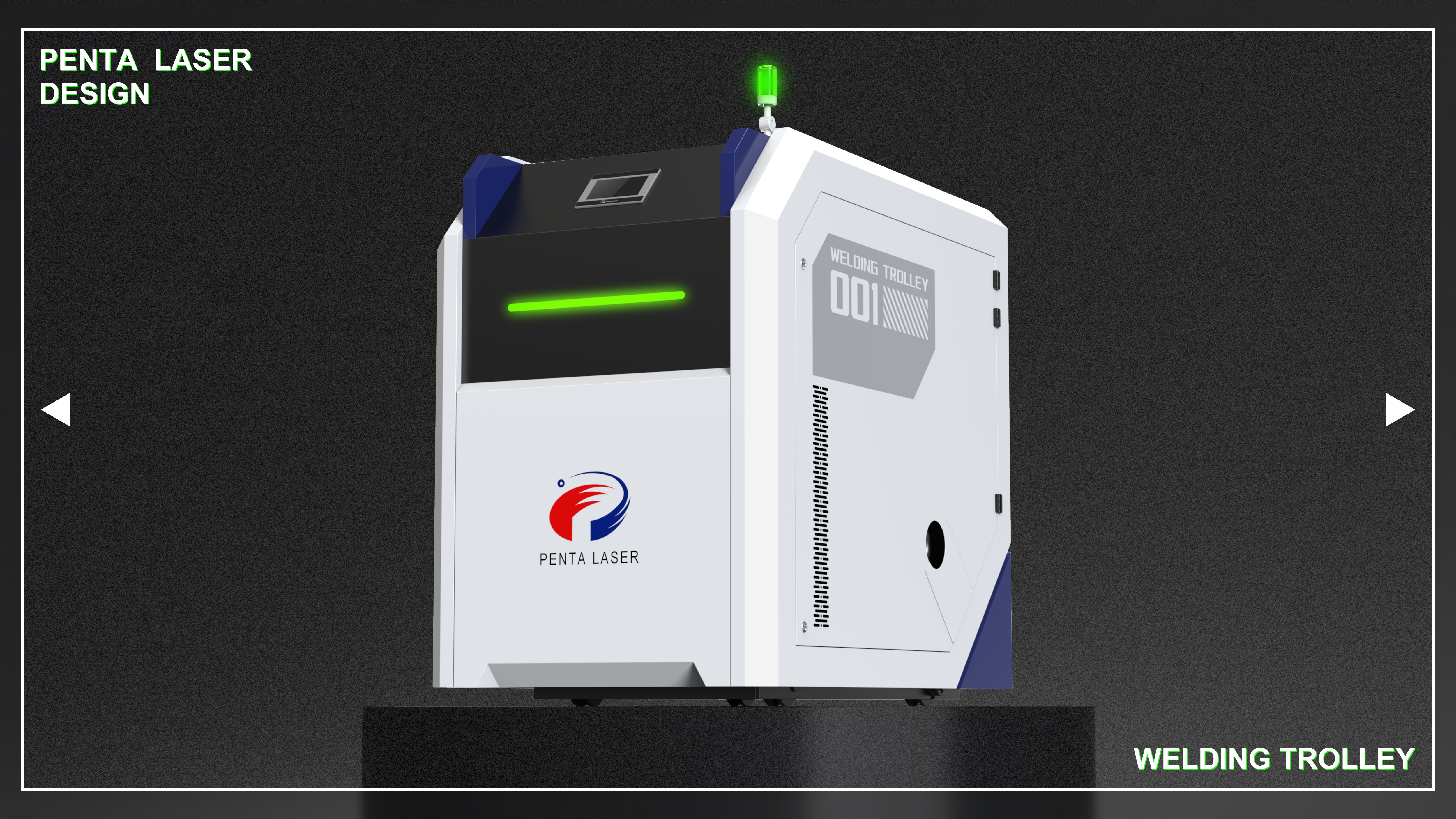 Welding trolley (laser hybrid welding)，