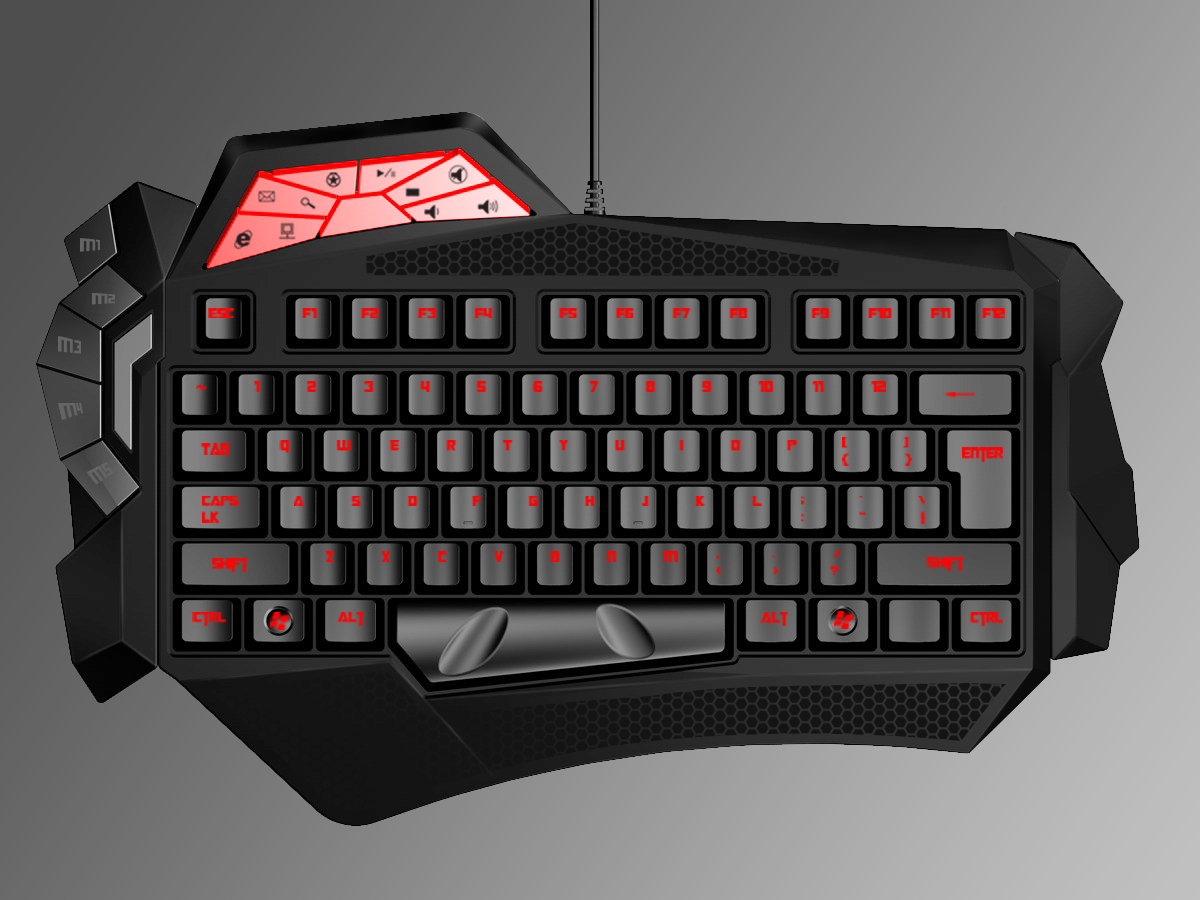 Keyboard design，split，