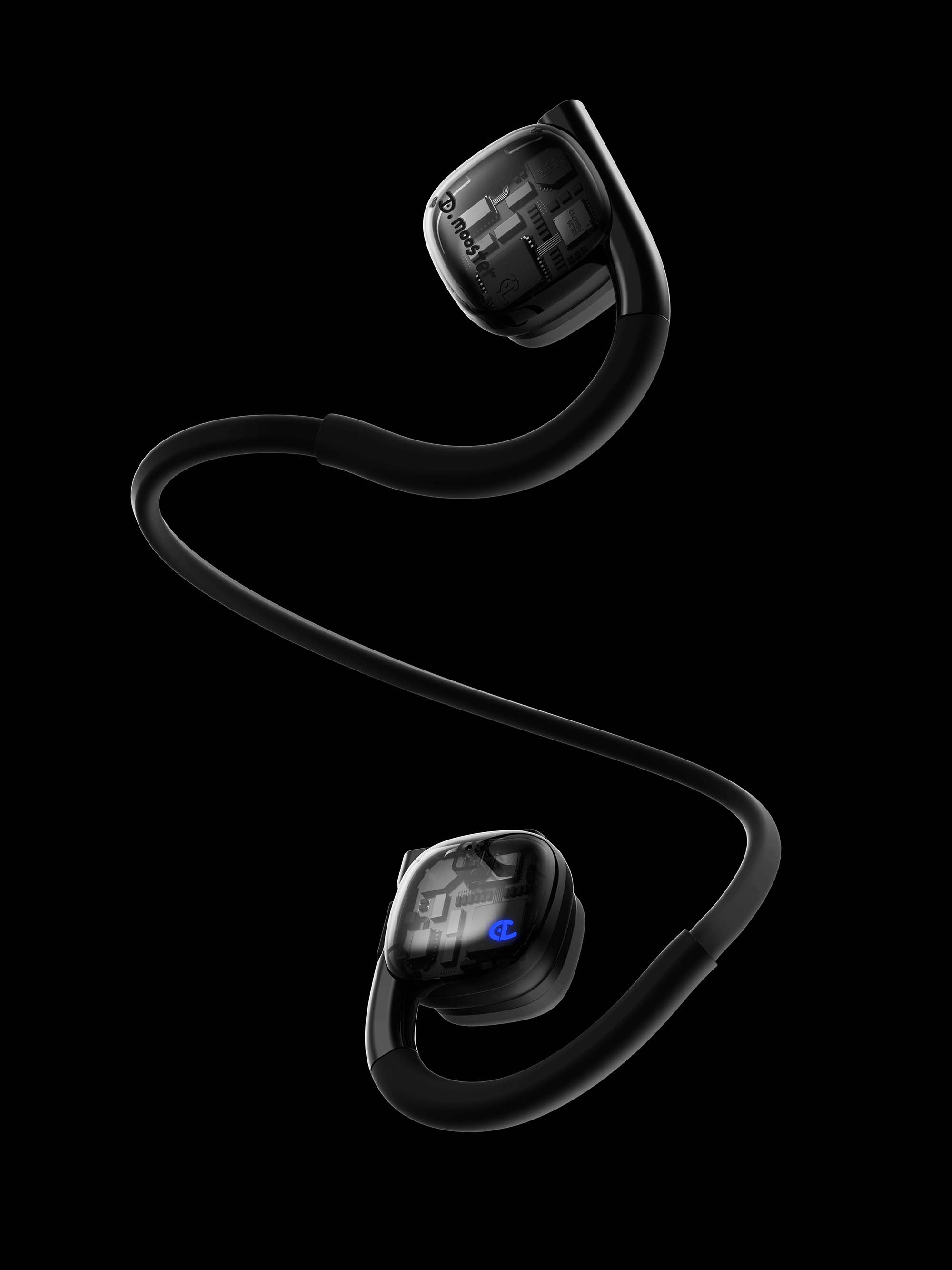 Big Monster，Bluetooth headset，Chaodian Factory，Digital 3C，Bone conduction earphone，