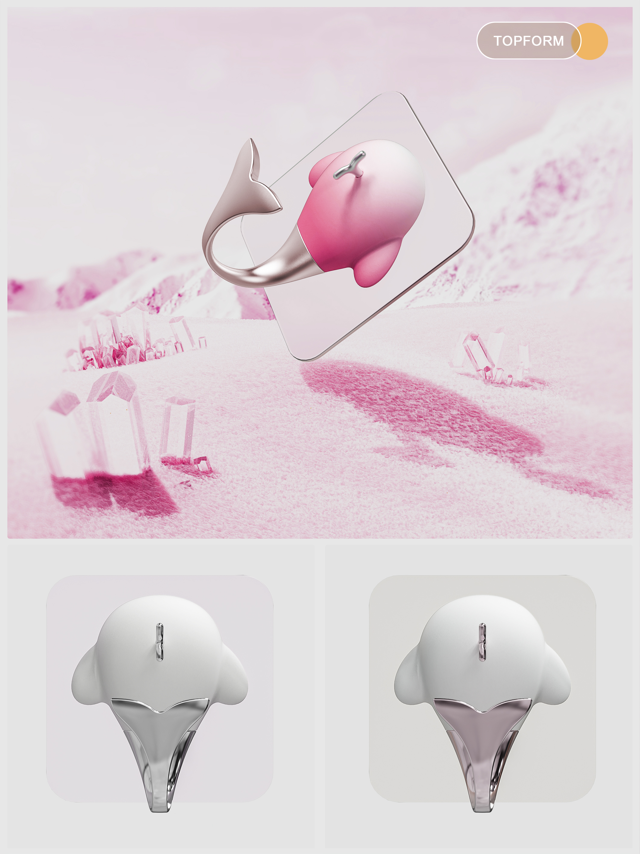 Hook design，bionics，Home Furnishing，GALLEY HOOK，whale，