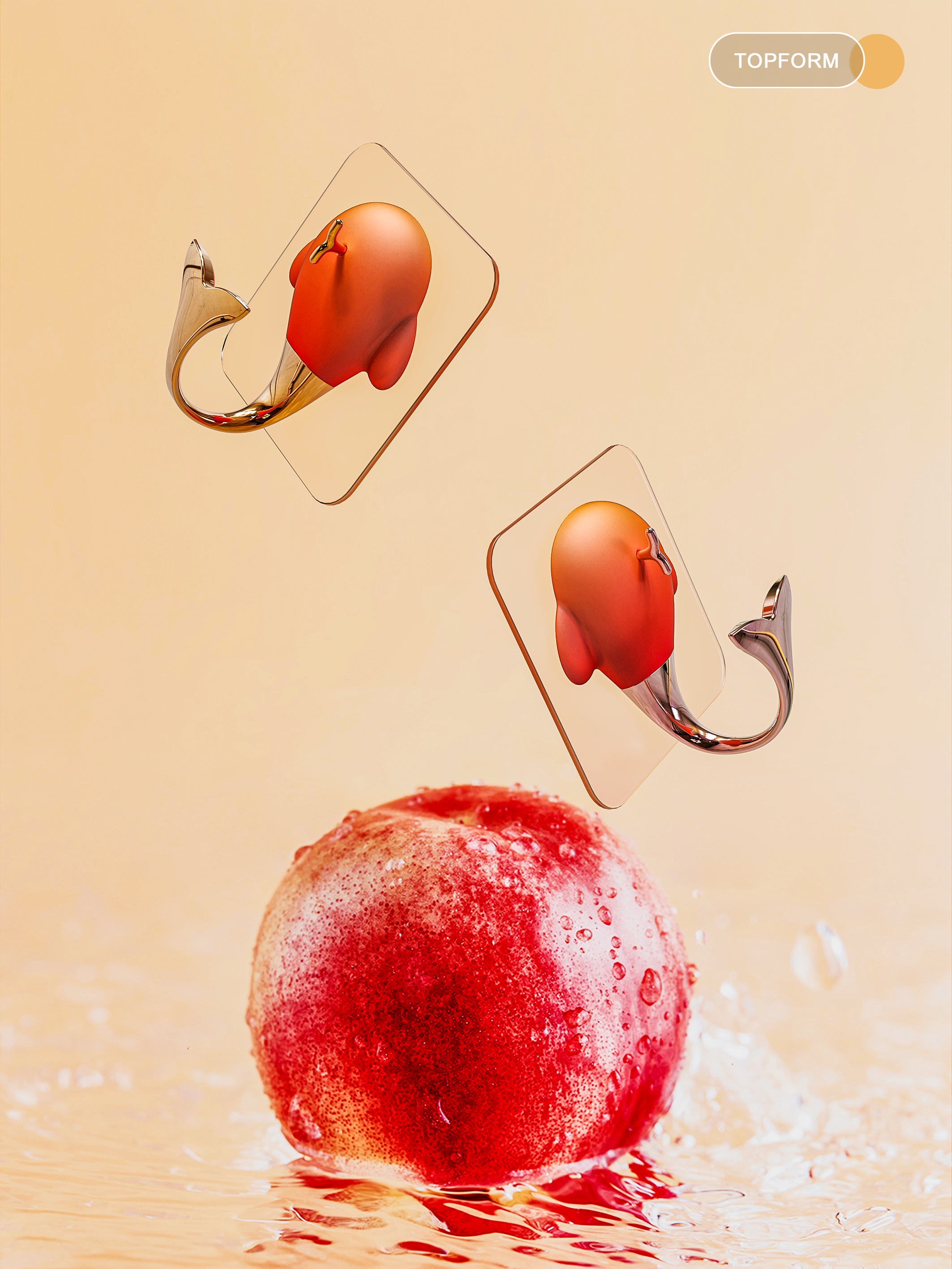 Hook design，bionics，Home Furnishing，GALLEY HOOK，whale，