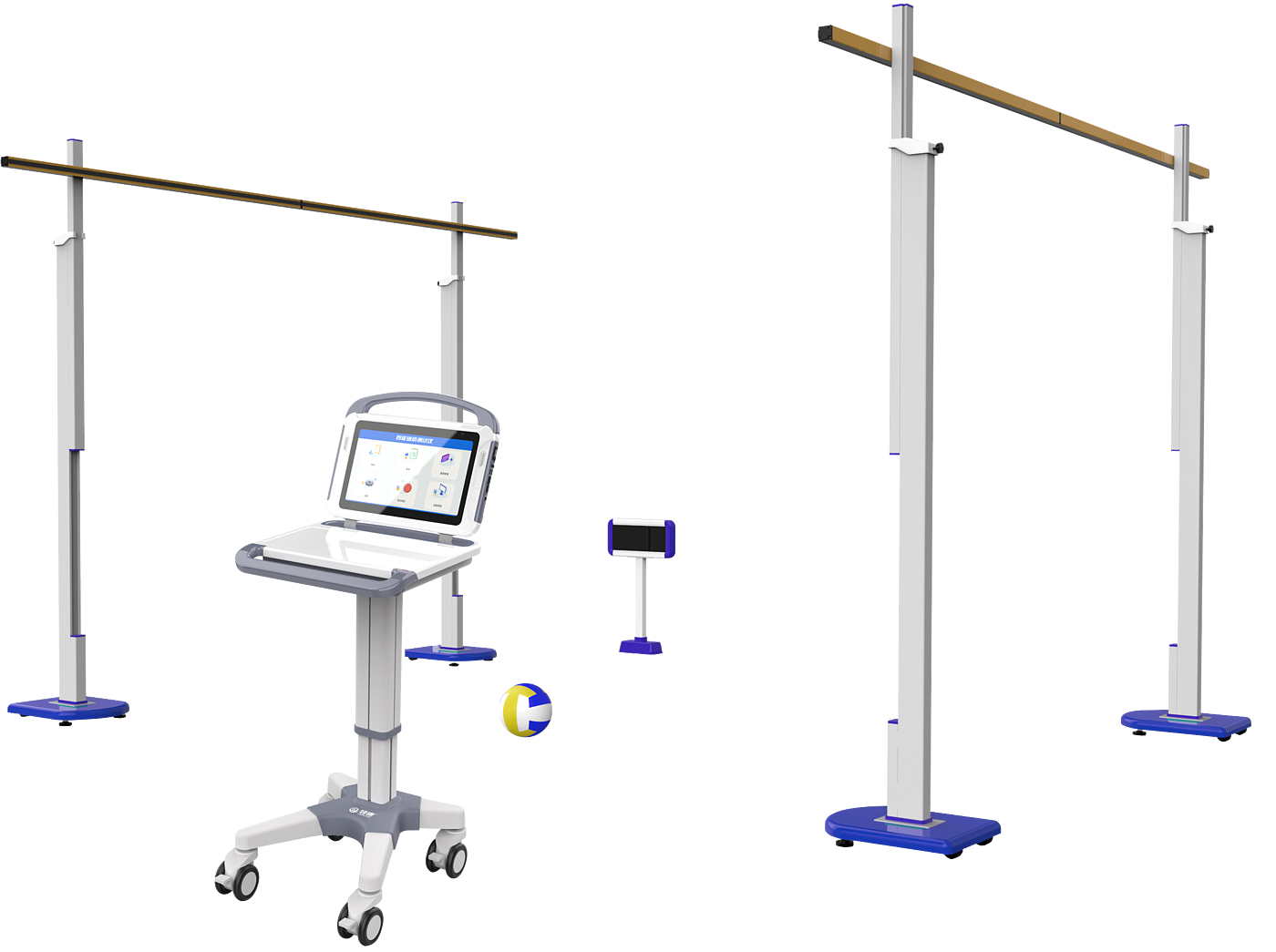 sports test，physical education examination，physical training，data collector，