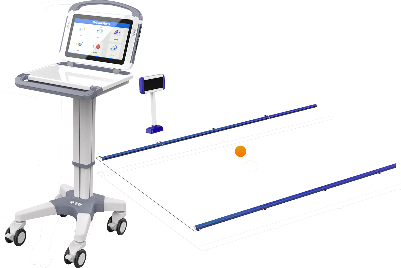 sports test，physical education examination，physical training，data collector，