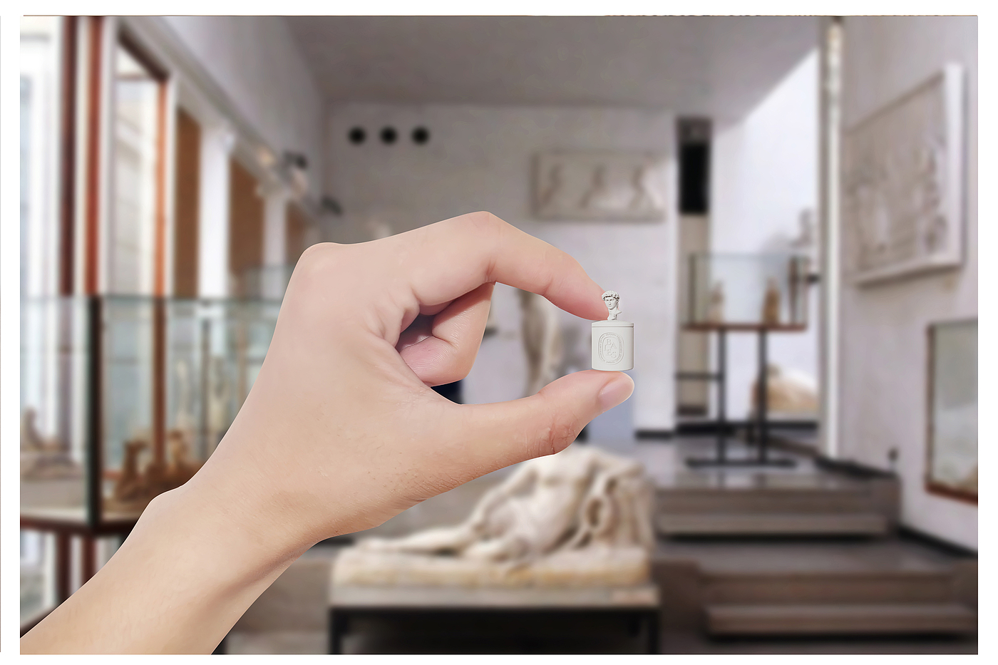 dollhouse，Baby House，Miniature model，Handmade，Gypsum Aromatherapy，fingertip，