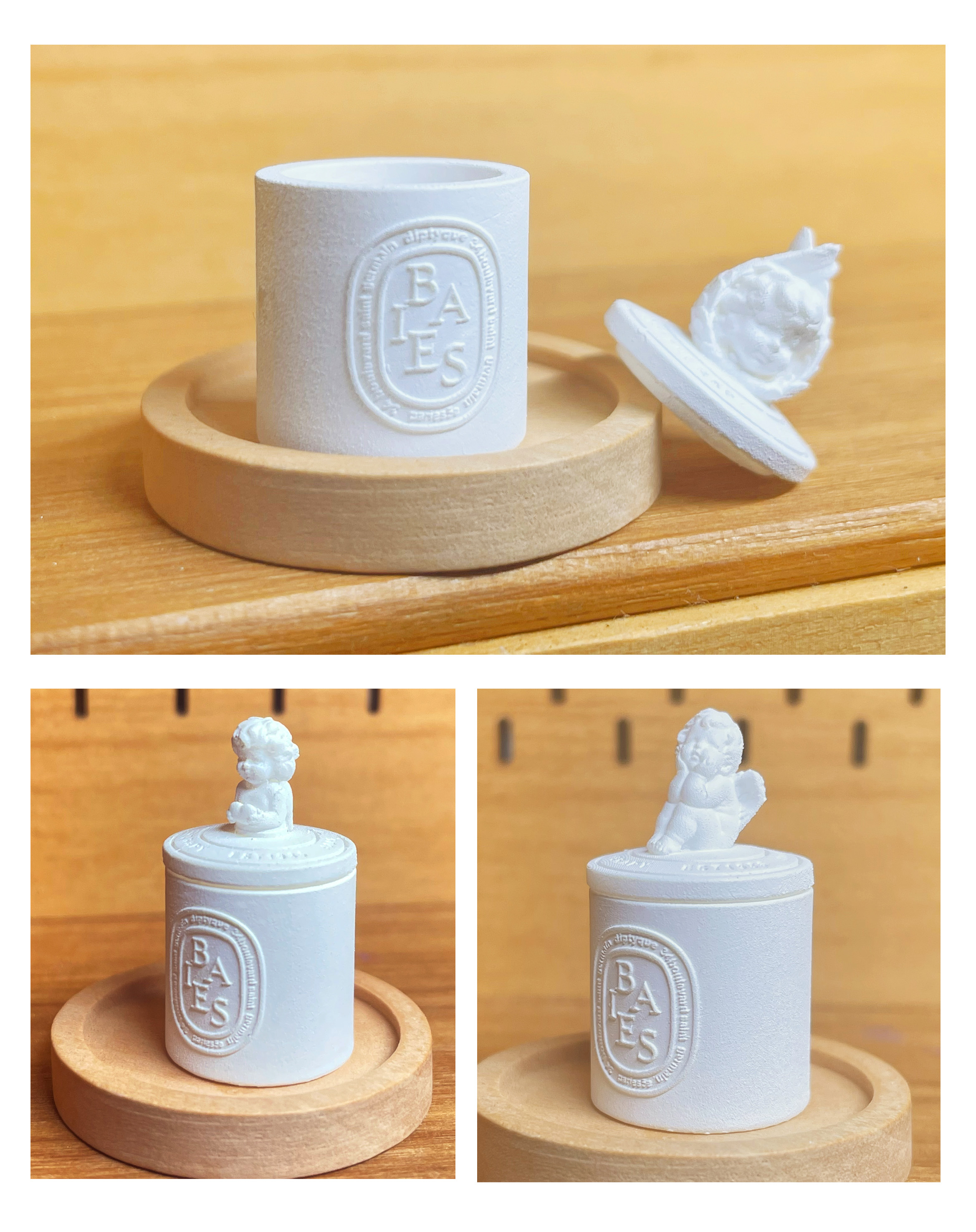 dollhouse，Baby House，Miniature model，Handmade，Gypsum Aromatherapy，fingertip，