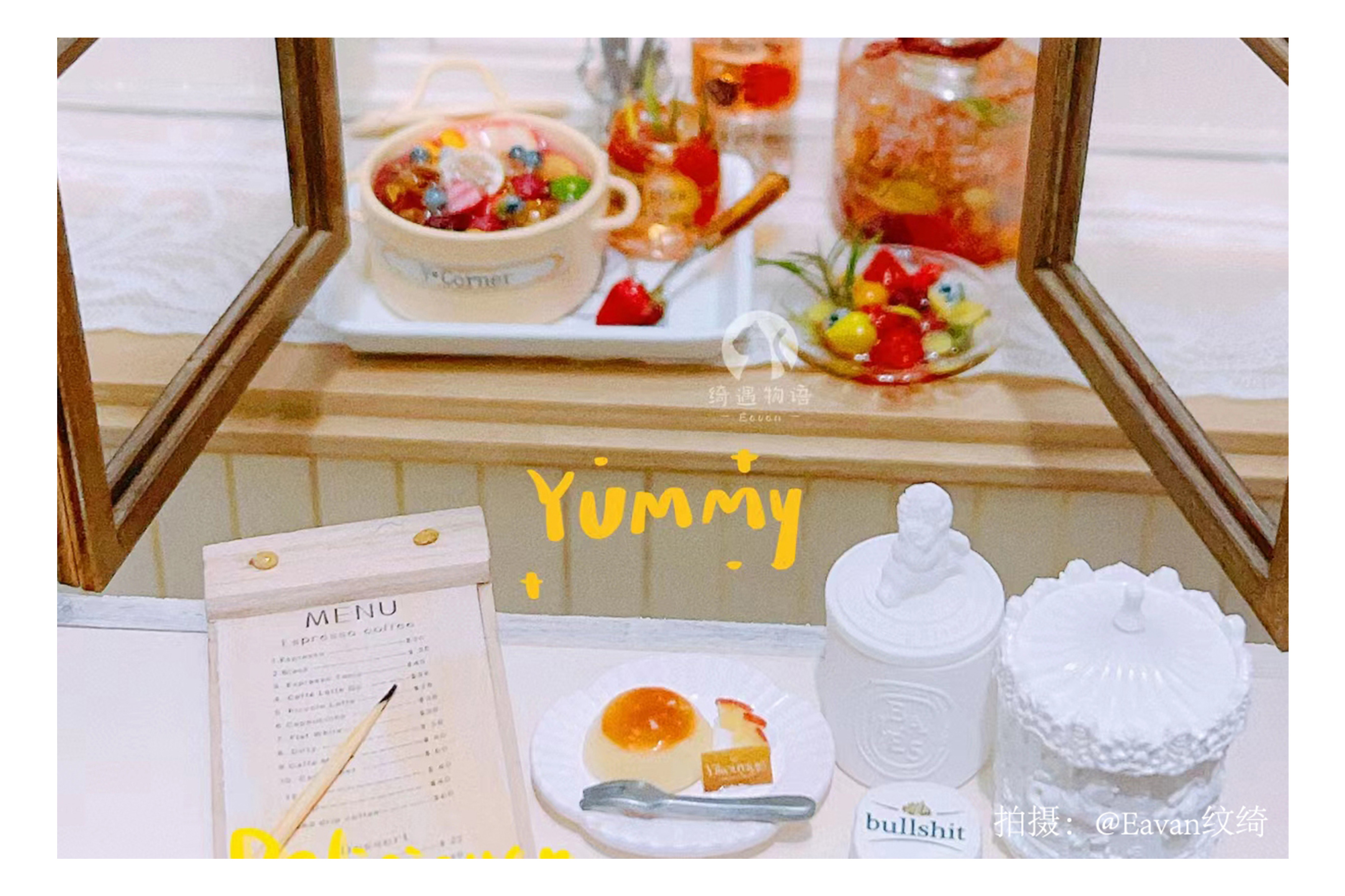 dollhouse，Baby House，Miniature model，Handmade，Gypsum Aromatherapy，fingertip，