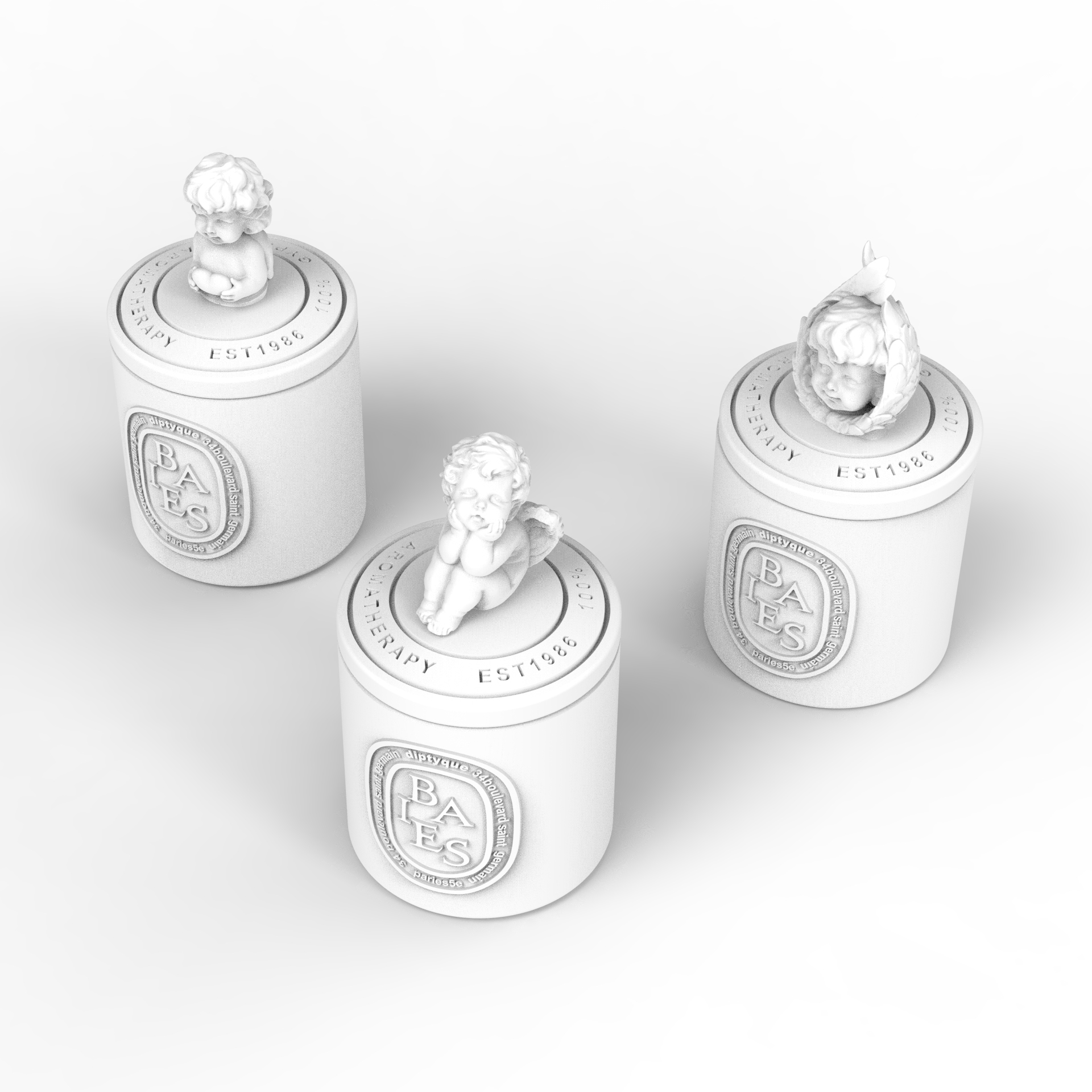 dollhouse，Baby House，Miniature model，Handmade，Gypsum Aromatherapy，fingertip，