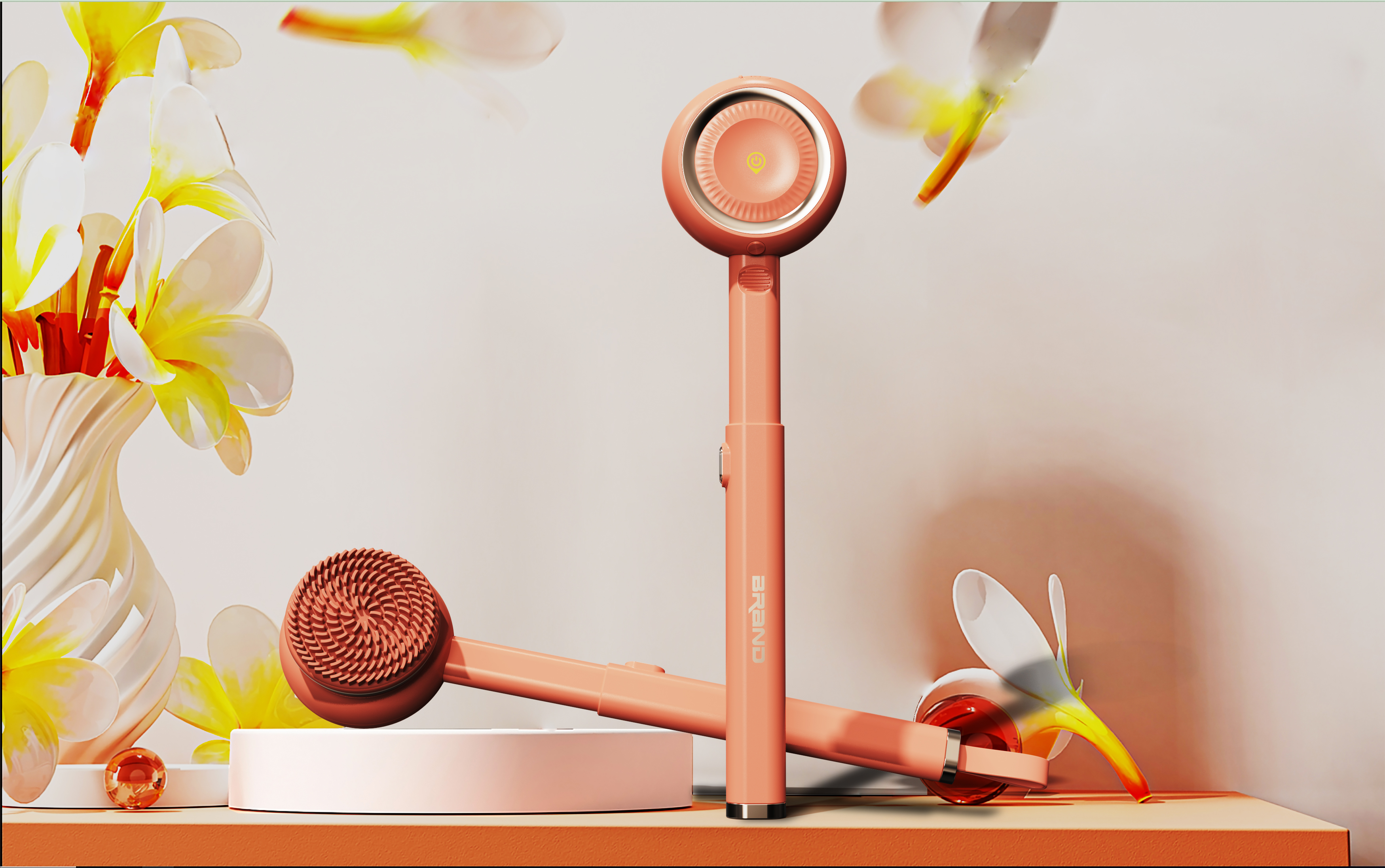 Amazon，Light luxury，Bath brush，Gehu，Beauty makeup，