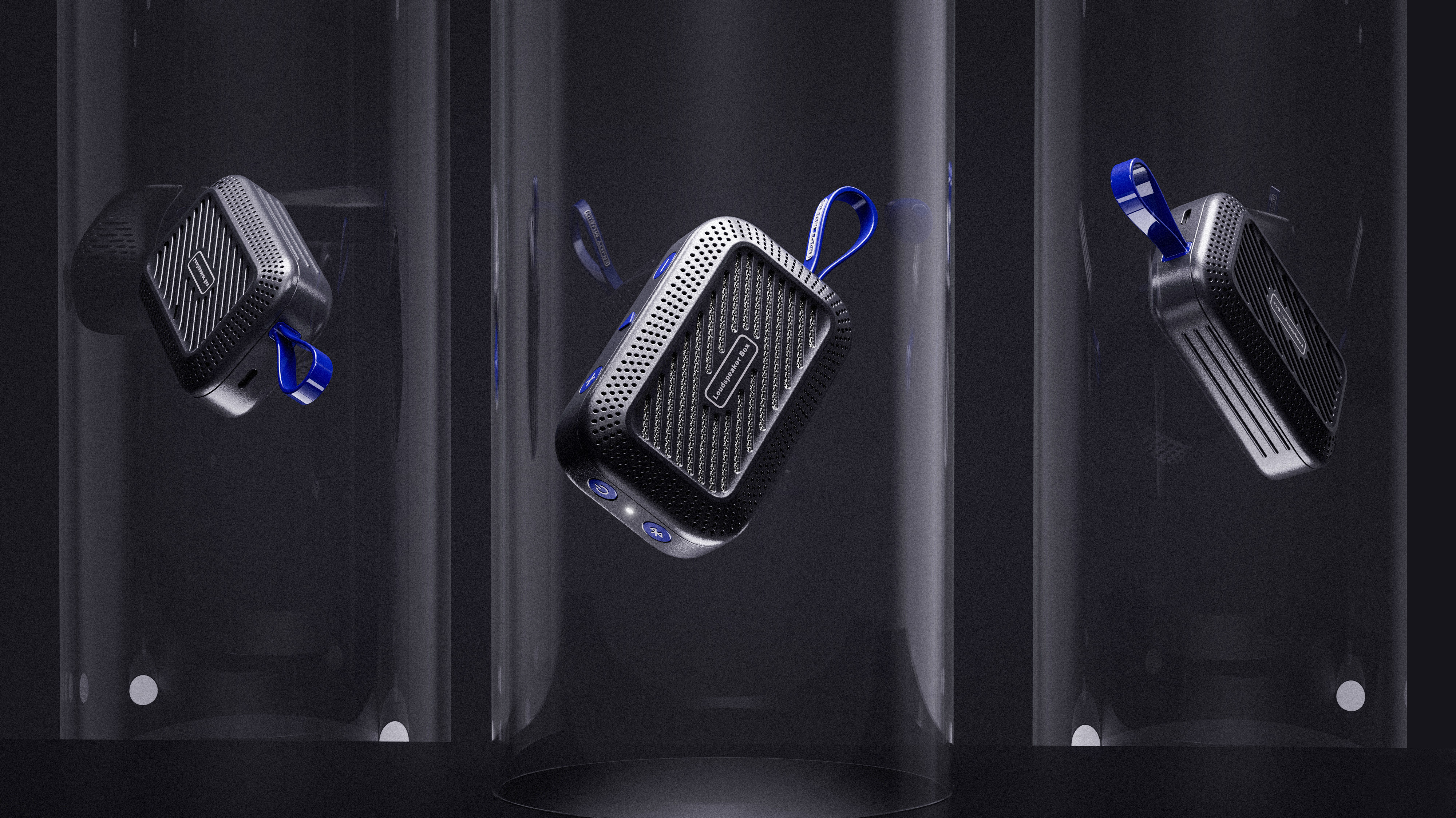 Bluetooth Speaker ，portable，camping，Product appearance design，same element variant，Rendering，