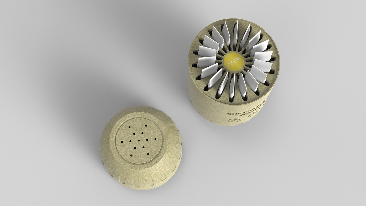 A health care product packaging，