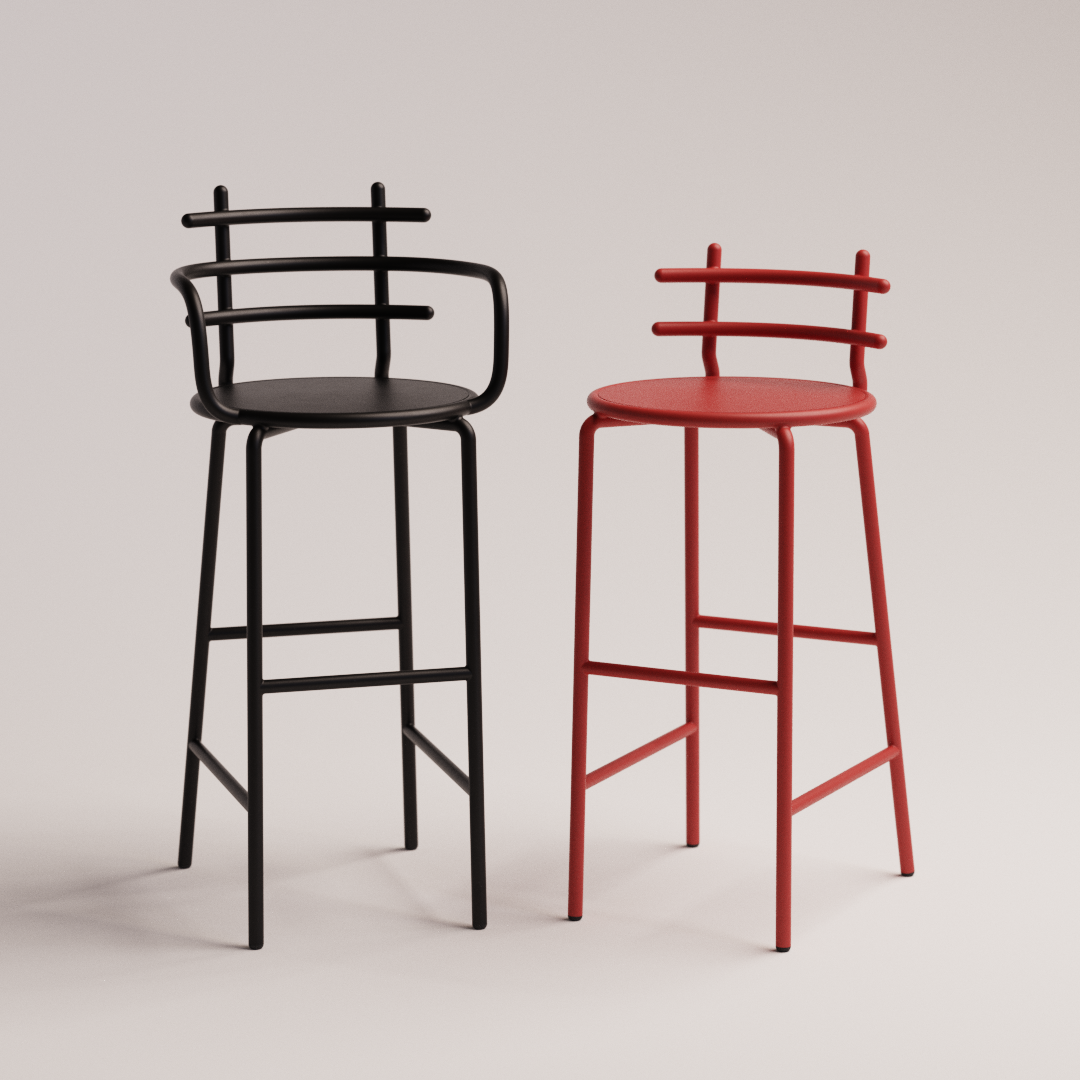 stool，Ergonomics，Metal furniture，Creative home，