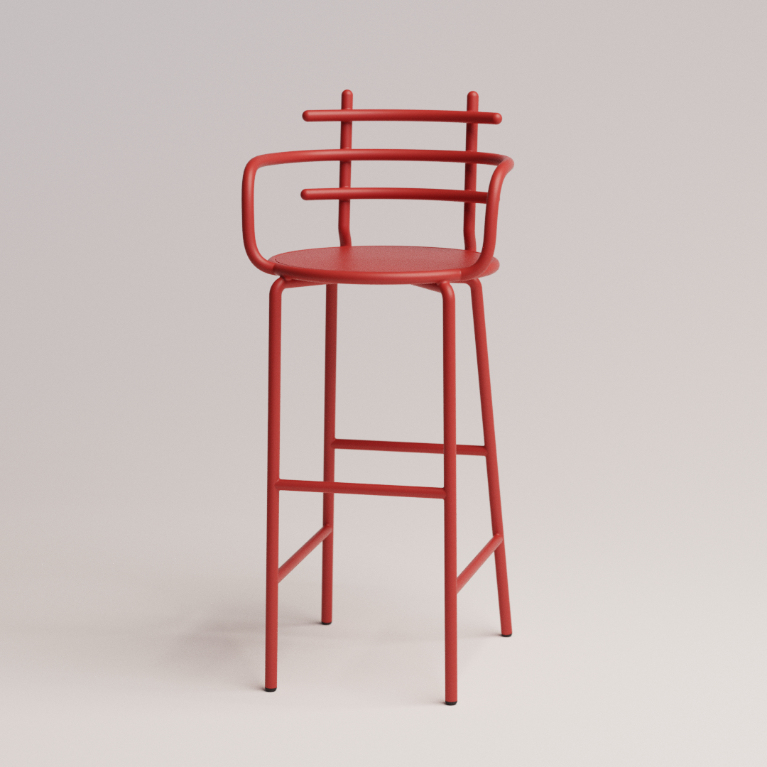 stool，Ergonomics，Metal furniture，Creative home，