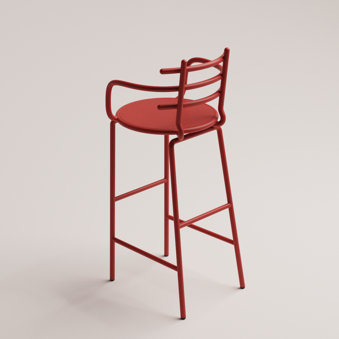 stool，Ergonomics，Metal furniture，Creative home，