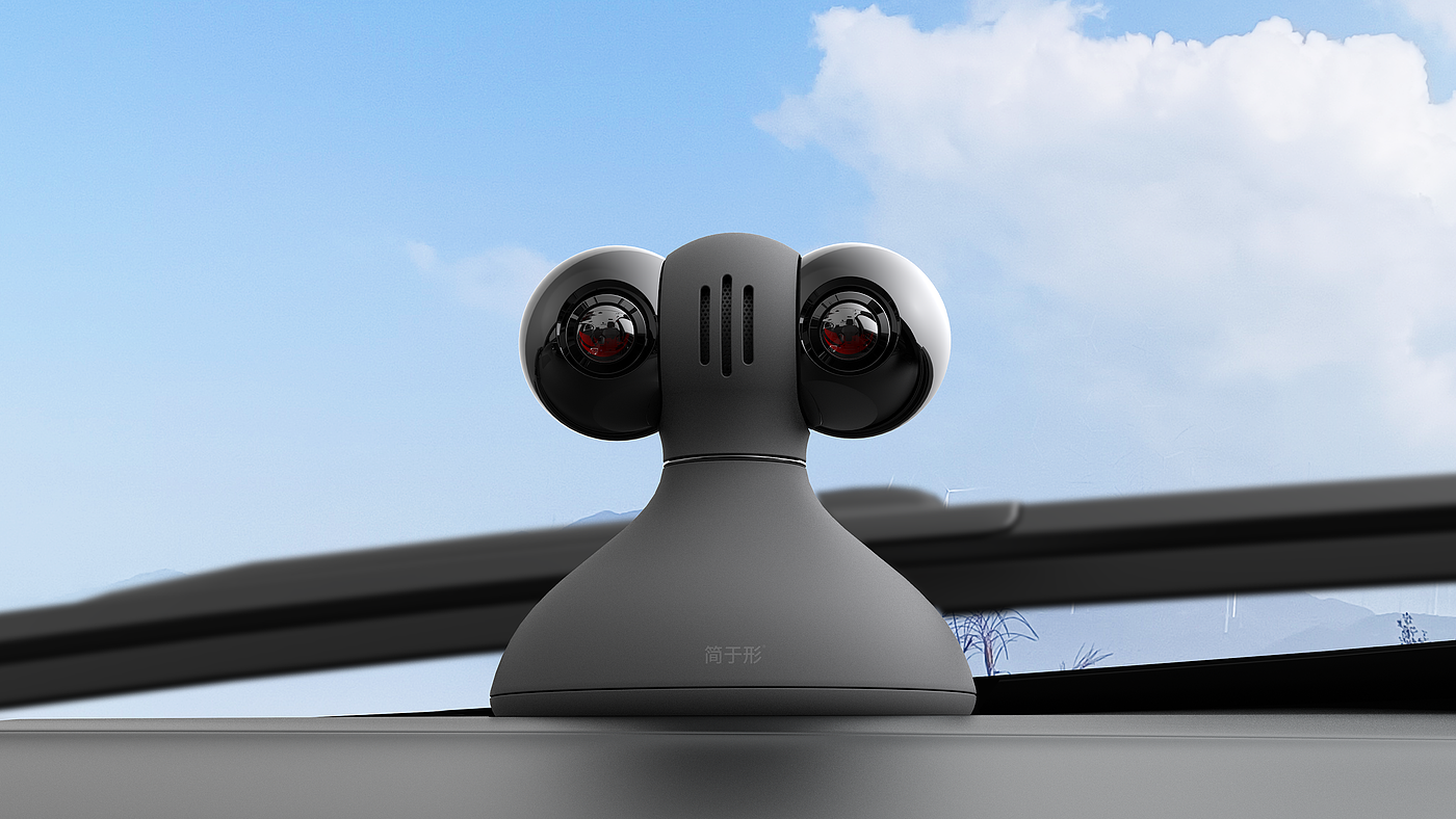 Car networking artifact，vehicle-mounted black box，Vehicle-mounted peripheral modeling design，