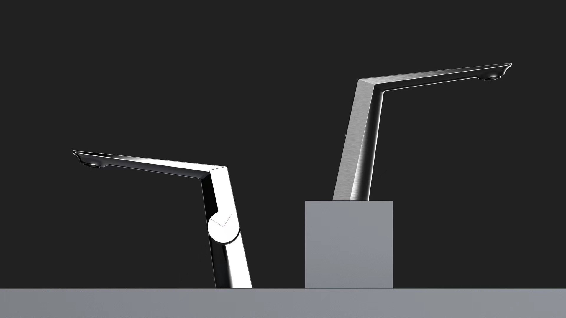 water tap，bathroom，kitchen and toilet，product design，Basin mixer ，