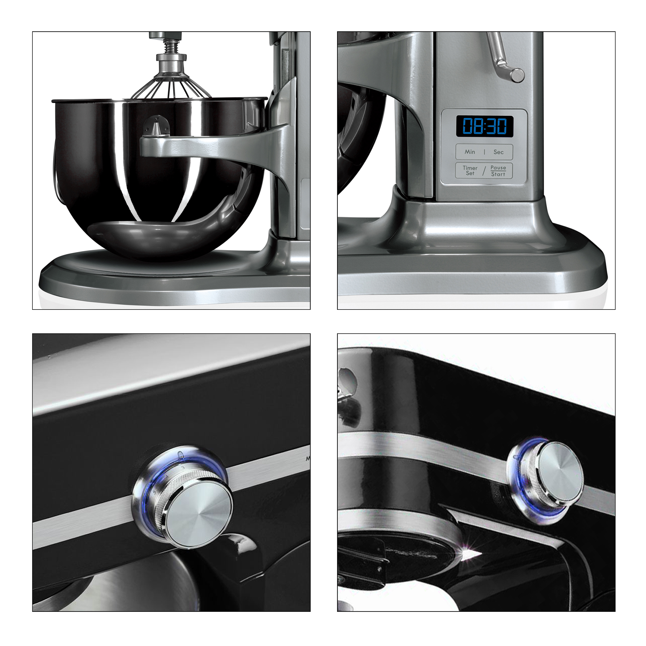 High-end full die-casting vertical mixer-lifting model，