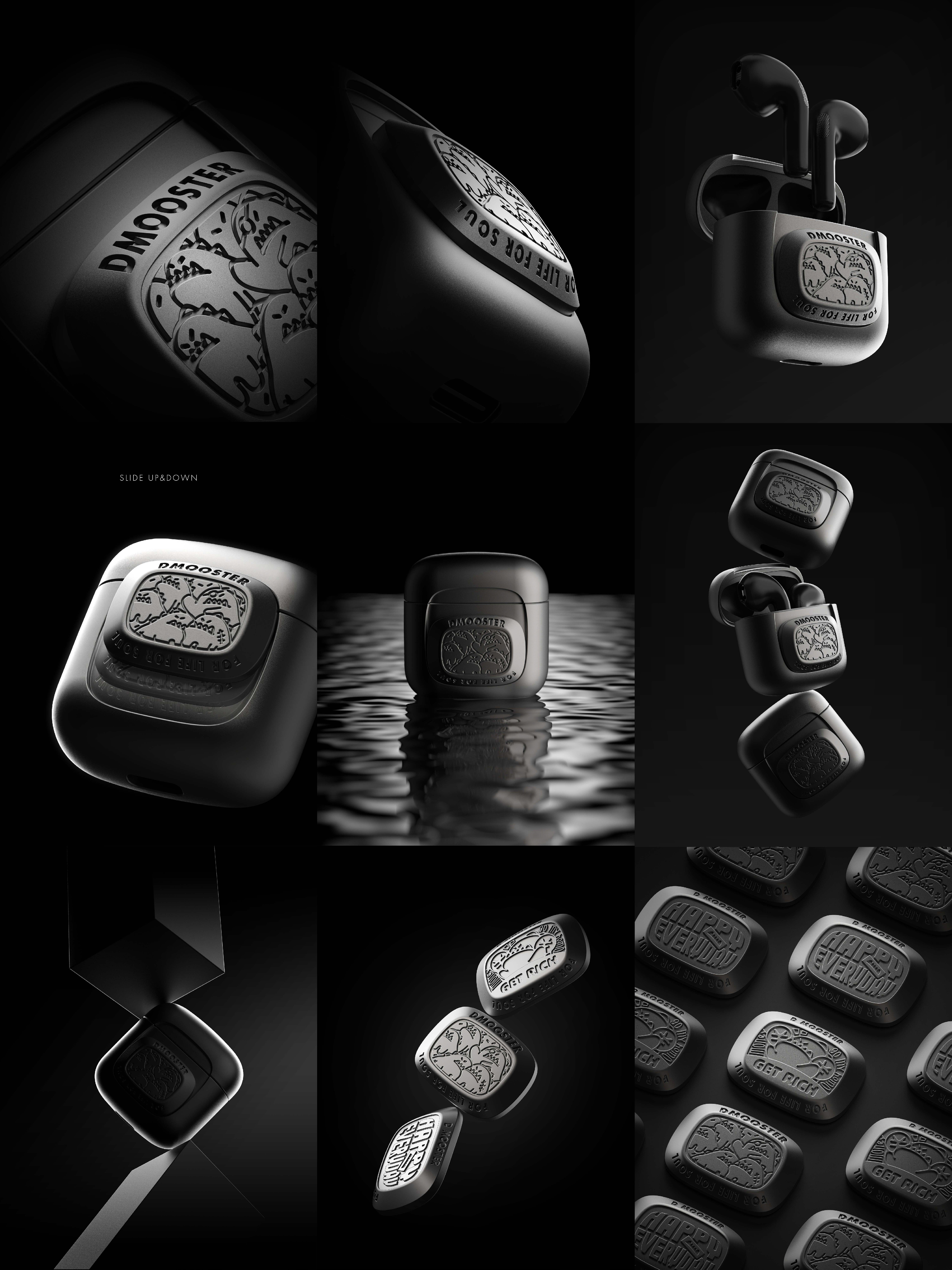 Big Monster，dmooster，industrial design，product design，headset，portable battery，Chaopin，brand，