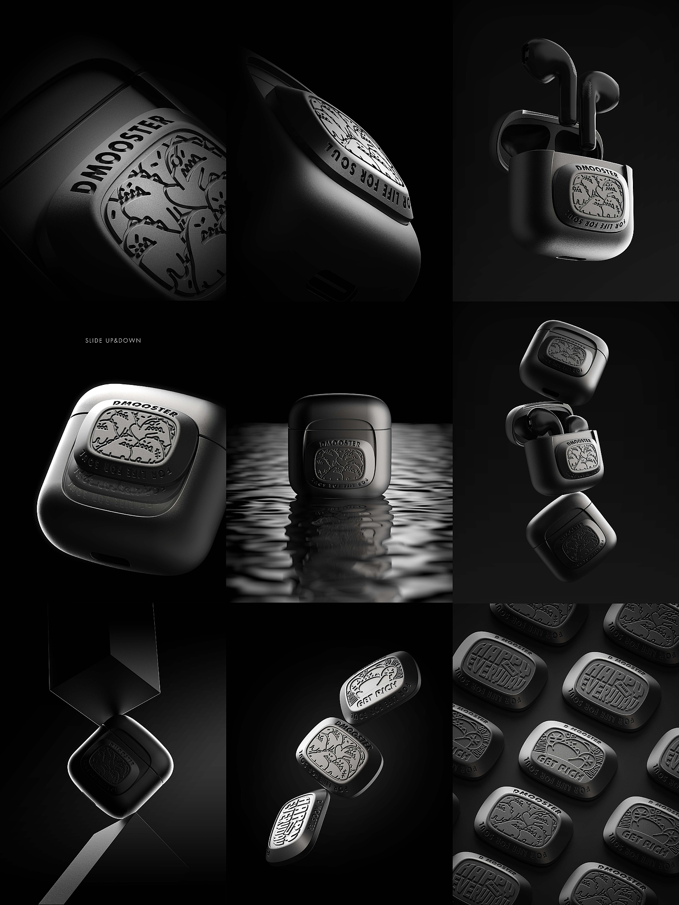 Big Monster，dmooster，industrial design，product design，headset，portable battery，Chaopin，brand，