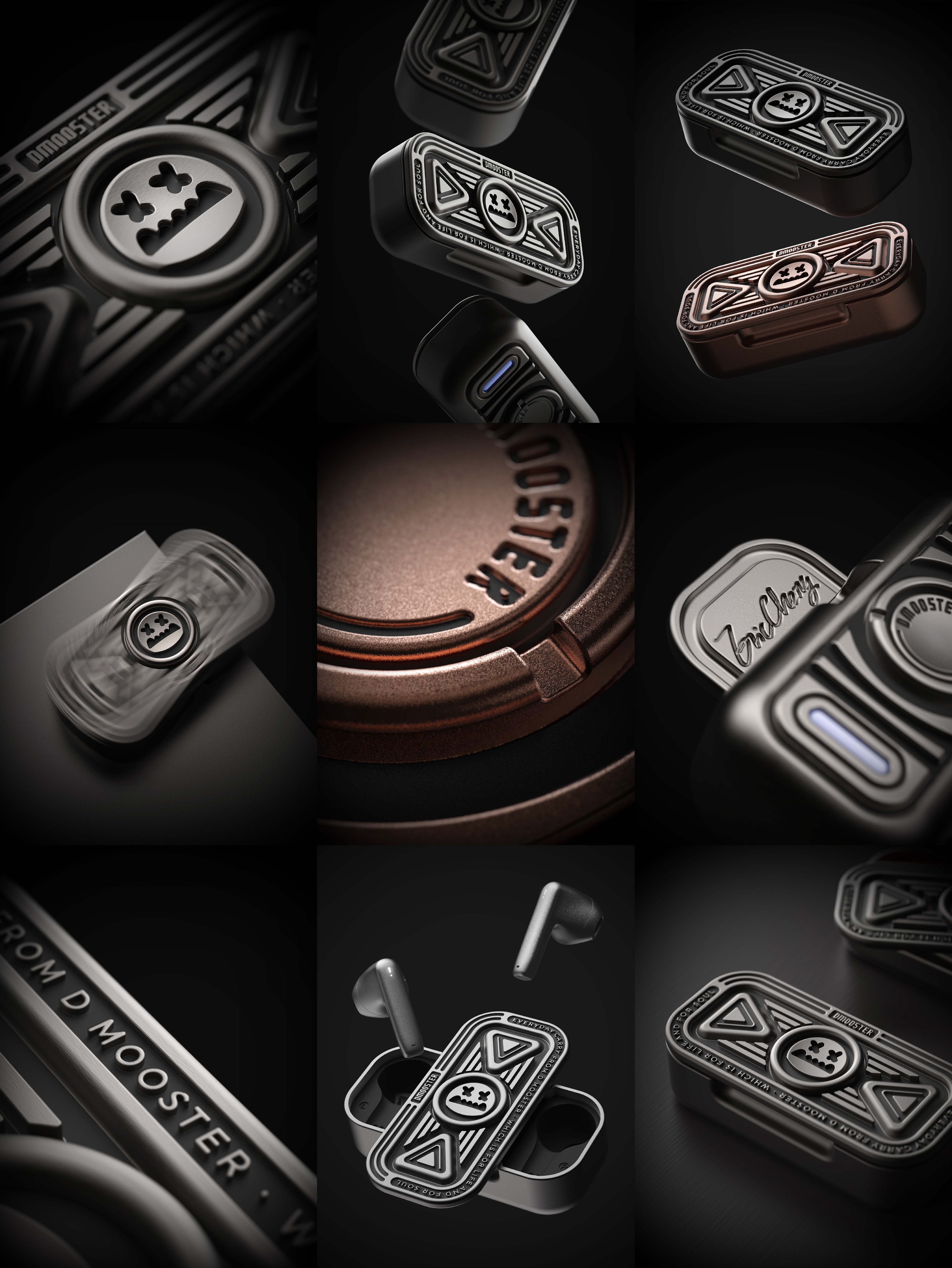 Big Monster，dmooster，industrial design，product design，headset，portable battery，Chaopin，brand，