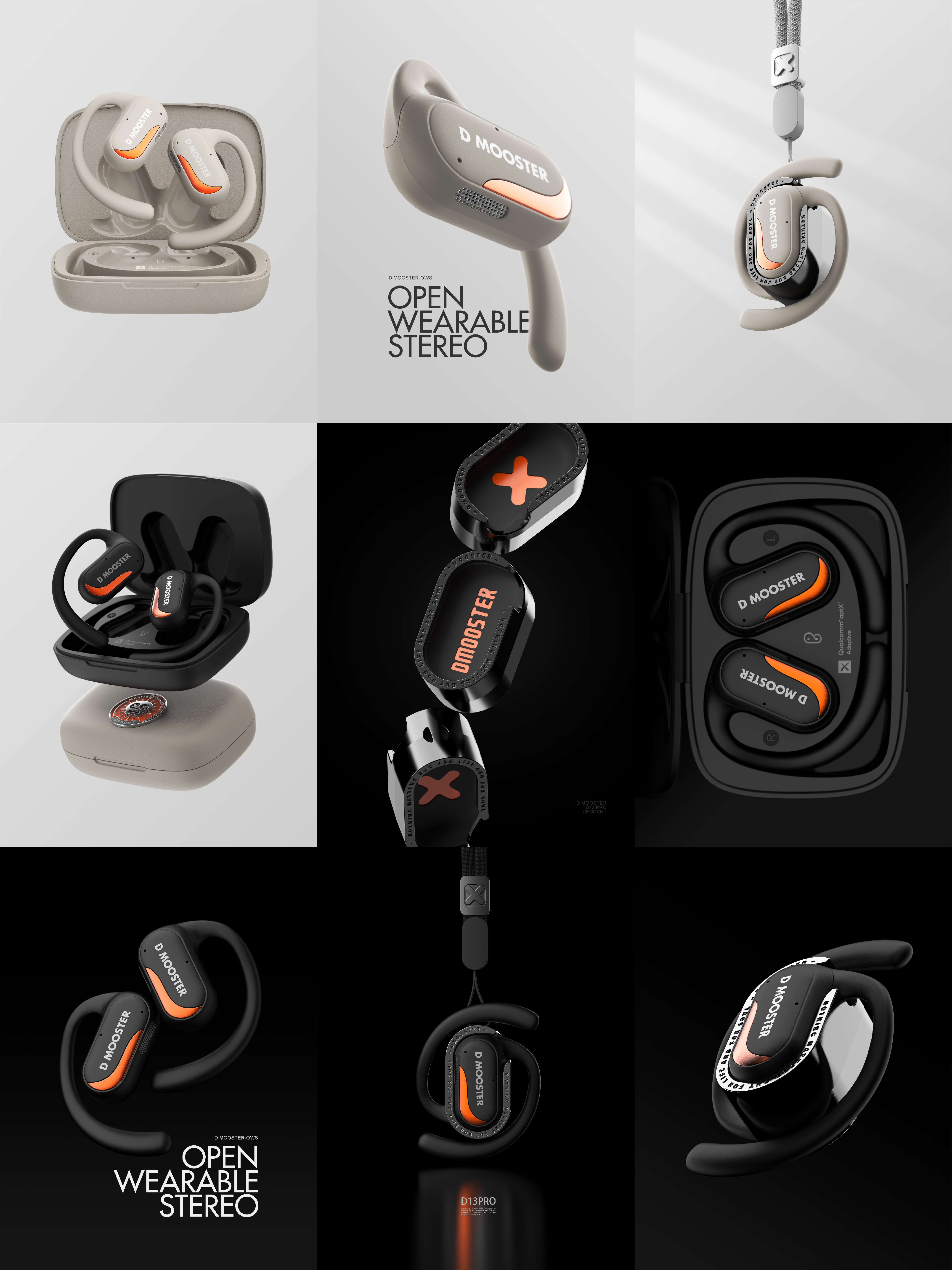 Big Monster，dmooster，industrial design，product design，headset，portable battery，Chaopin，brand，