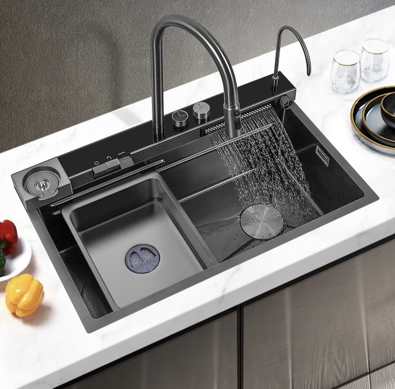 kitchen，Sanitary products ，Design，water tap，Kitchen faucet，