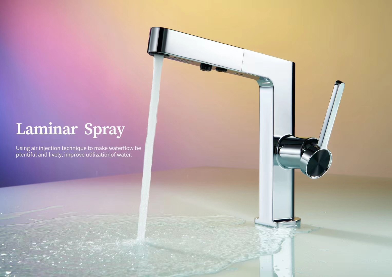 Basin mixer ，product design，kitchen and toilet，water tap，Digital display，