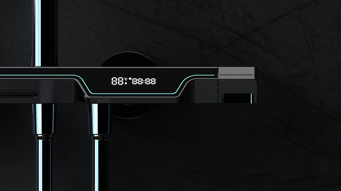 kitchen and toilet，Design，water tap，Digital display，