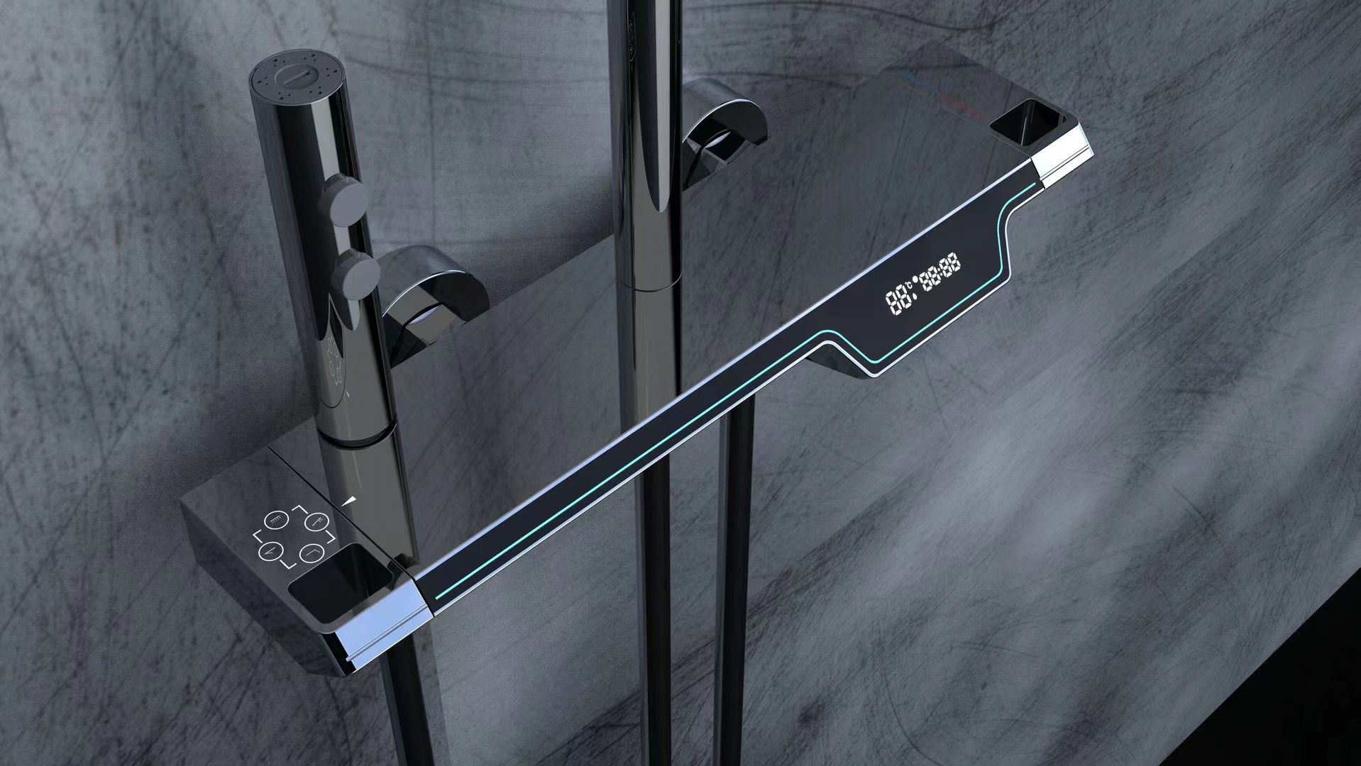 kitchen and toilet，Design，water tap，Digital display，