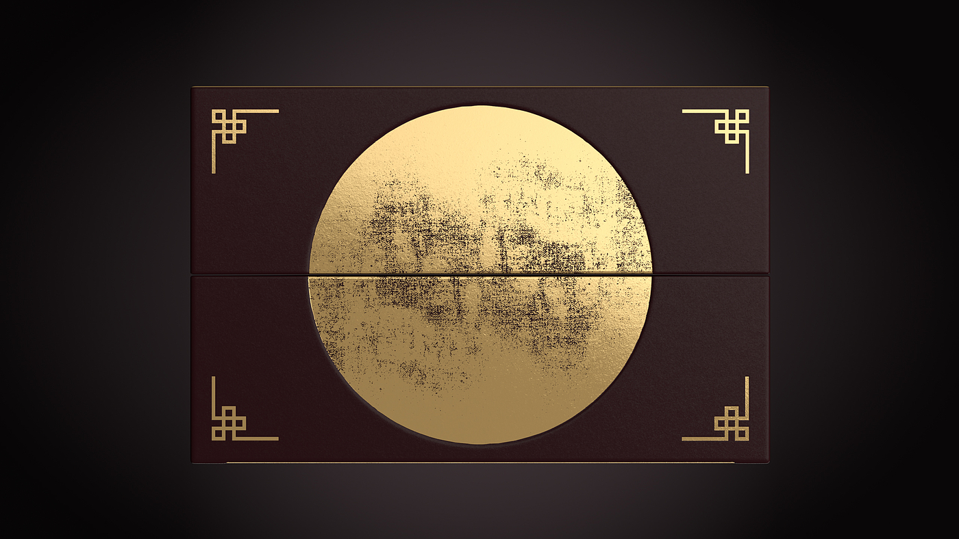 Original design，plane，packing，packing design，Graphic Artist Designer，Mid-Autumn Moon Cake，